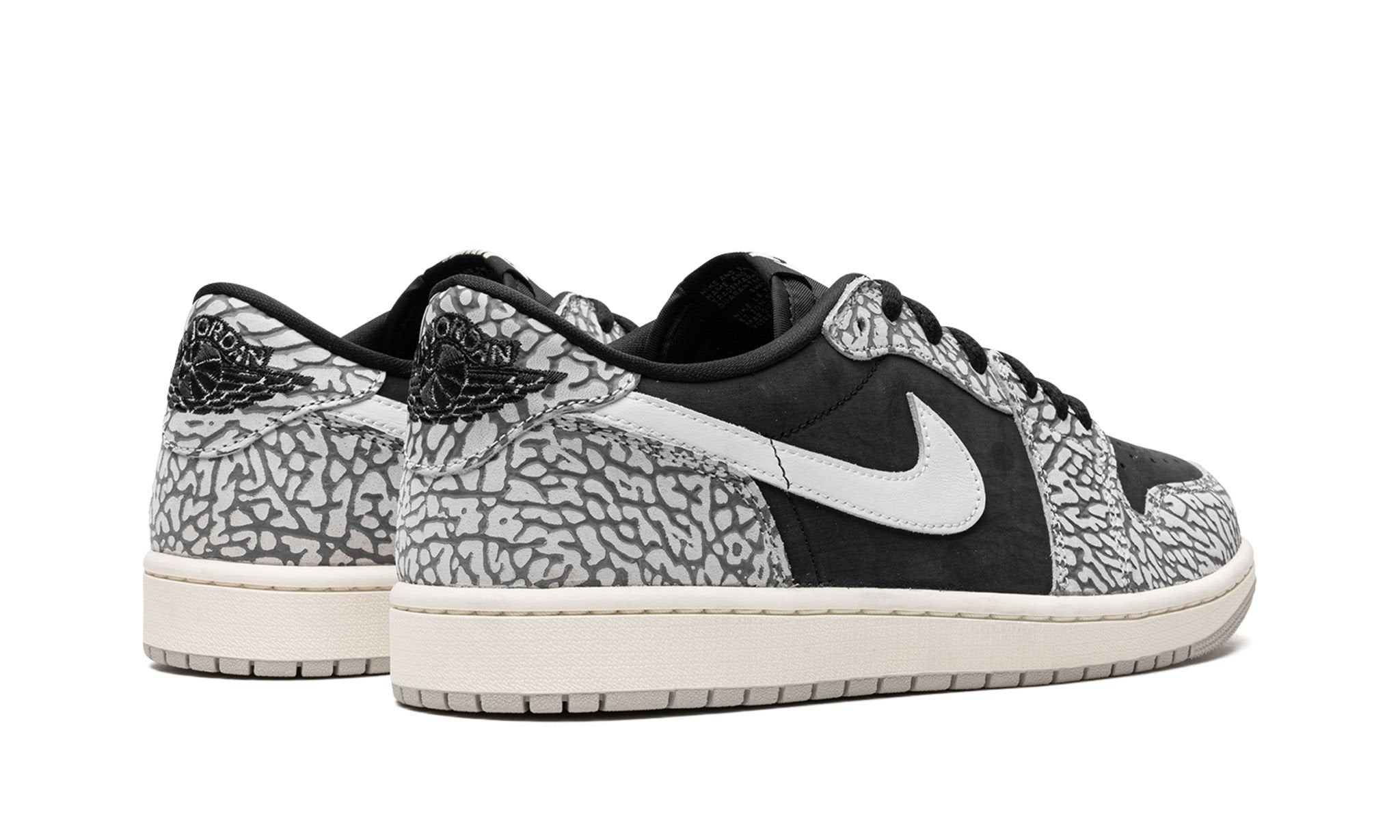 Air Jordan 1 Low OG Elephant / Black Cement