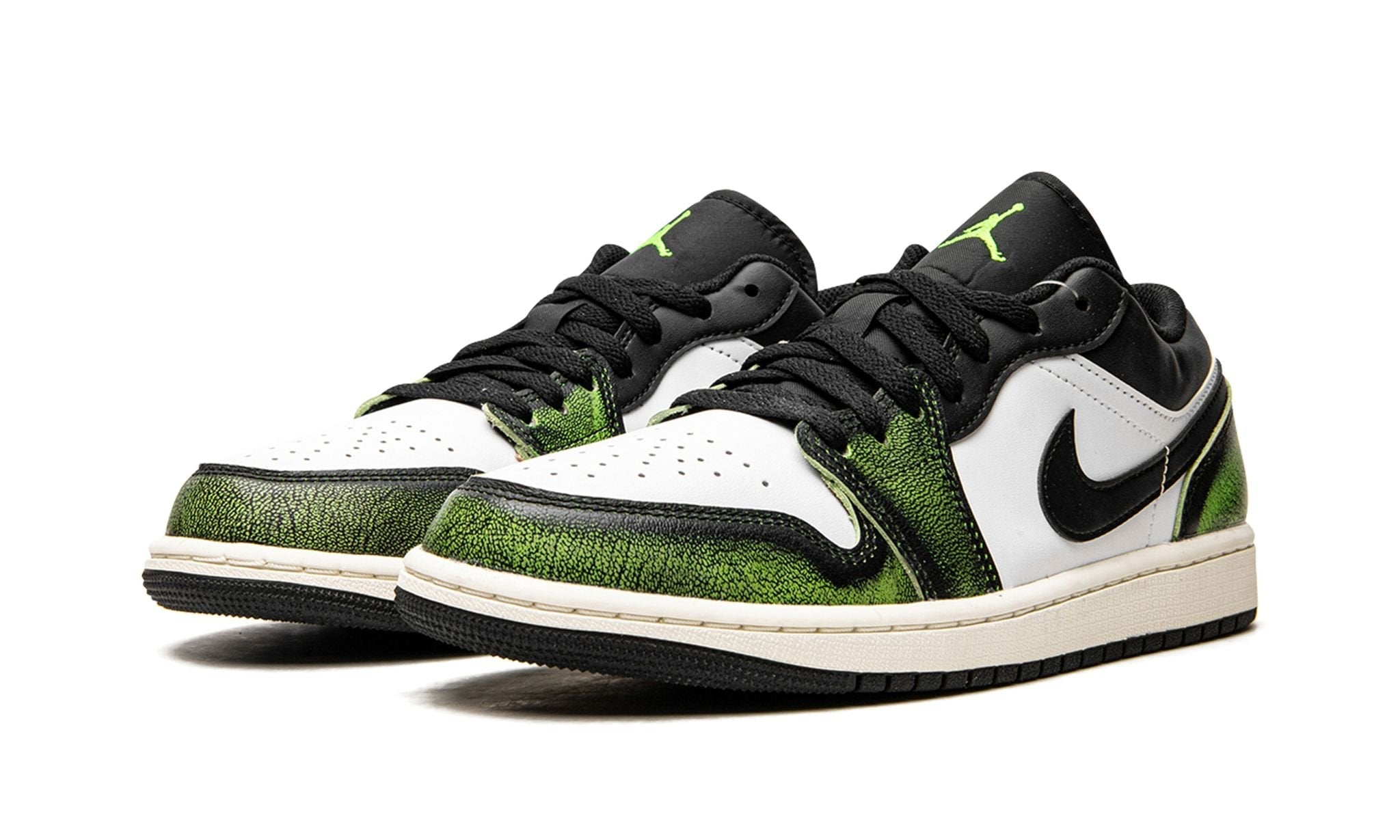 Air Jordan 1 Low Wear Away Electric Green