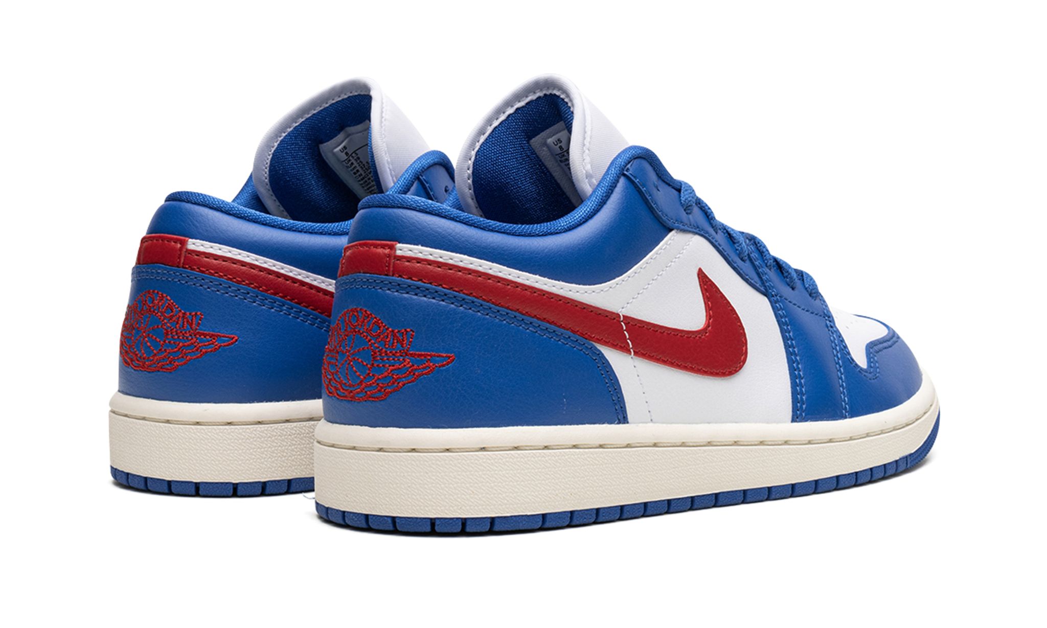 Wmns Air Jordan 1 Low 'Sport Blue Gym Red'