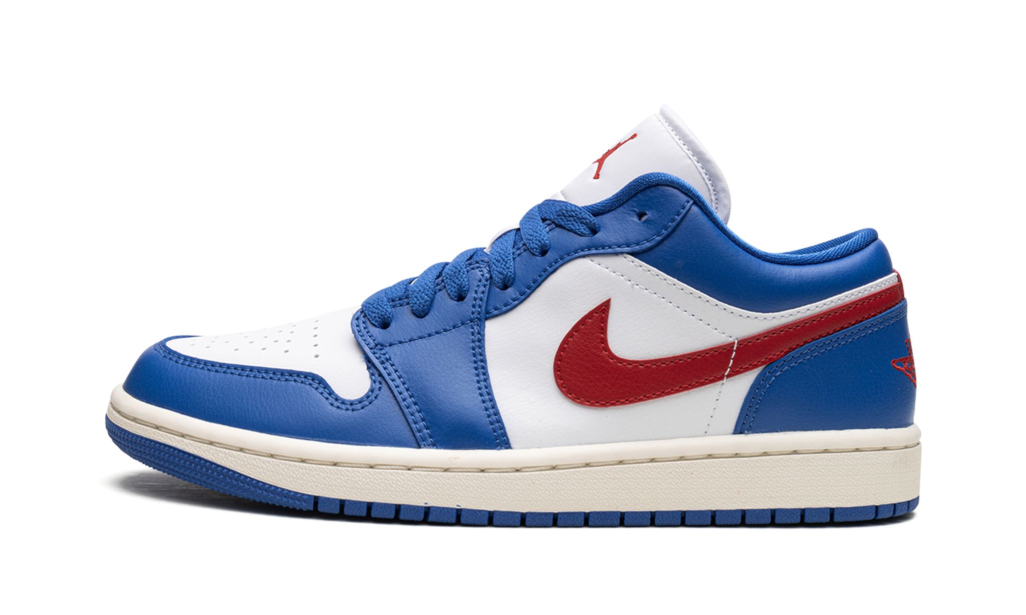 Wmns Air Jordan 1 Low 'Sport Blue Gym Red'