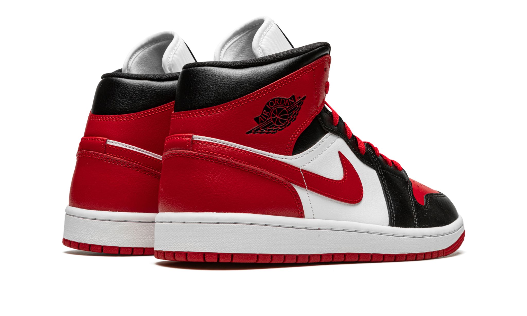 Wmns Air Jordan 1 Mid Alternate Bred Toe