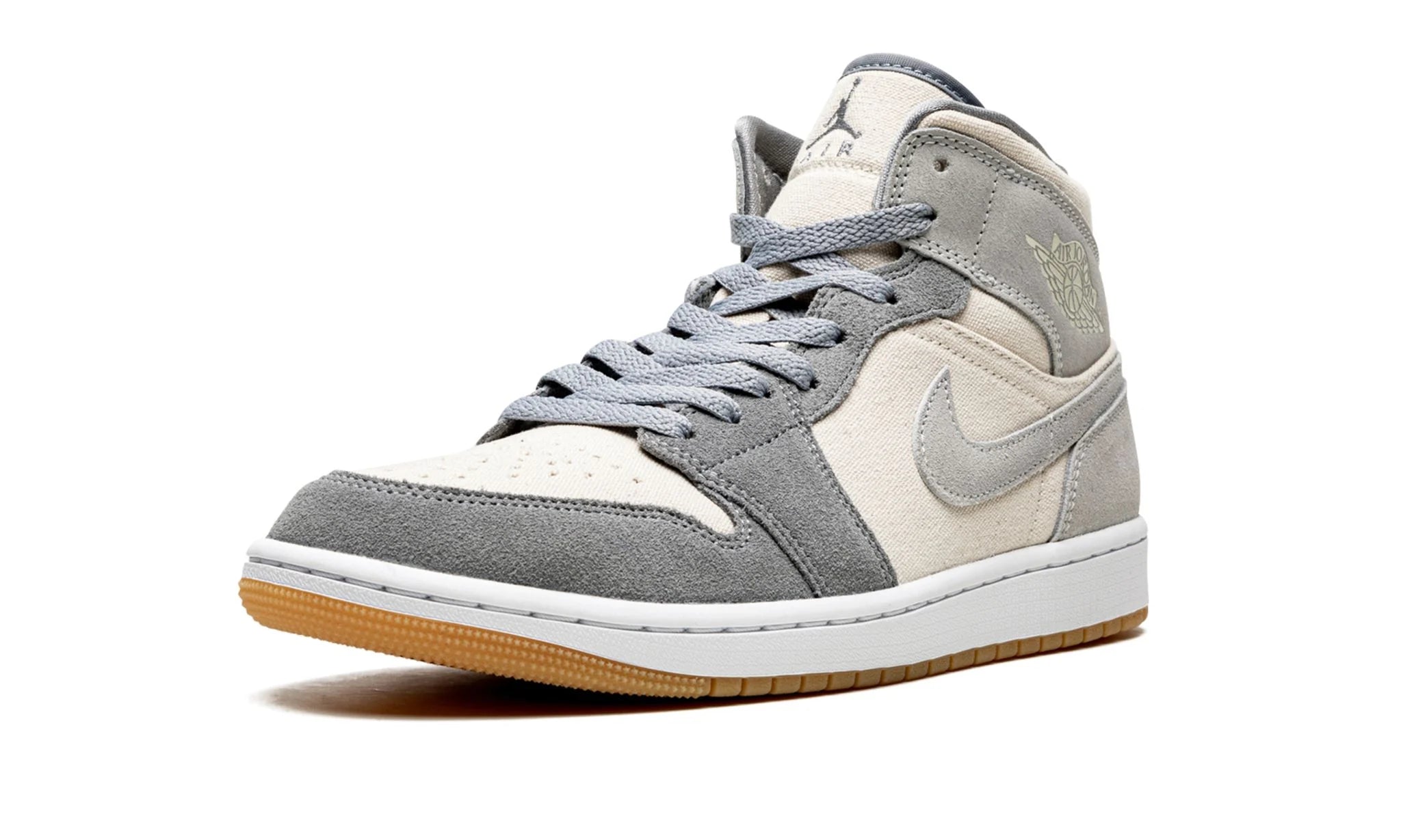 Air Jordan 1 Mid Coconut Milk Particle Grey