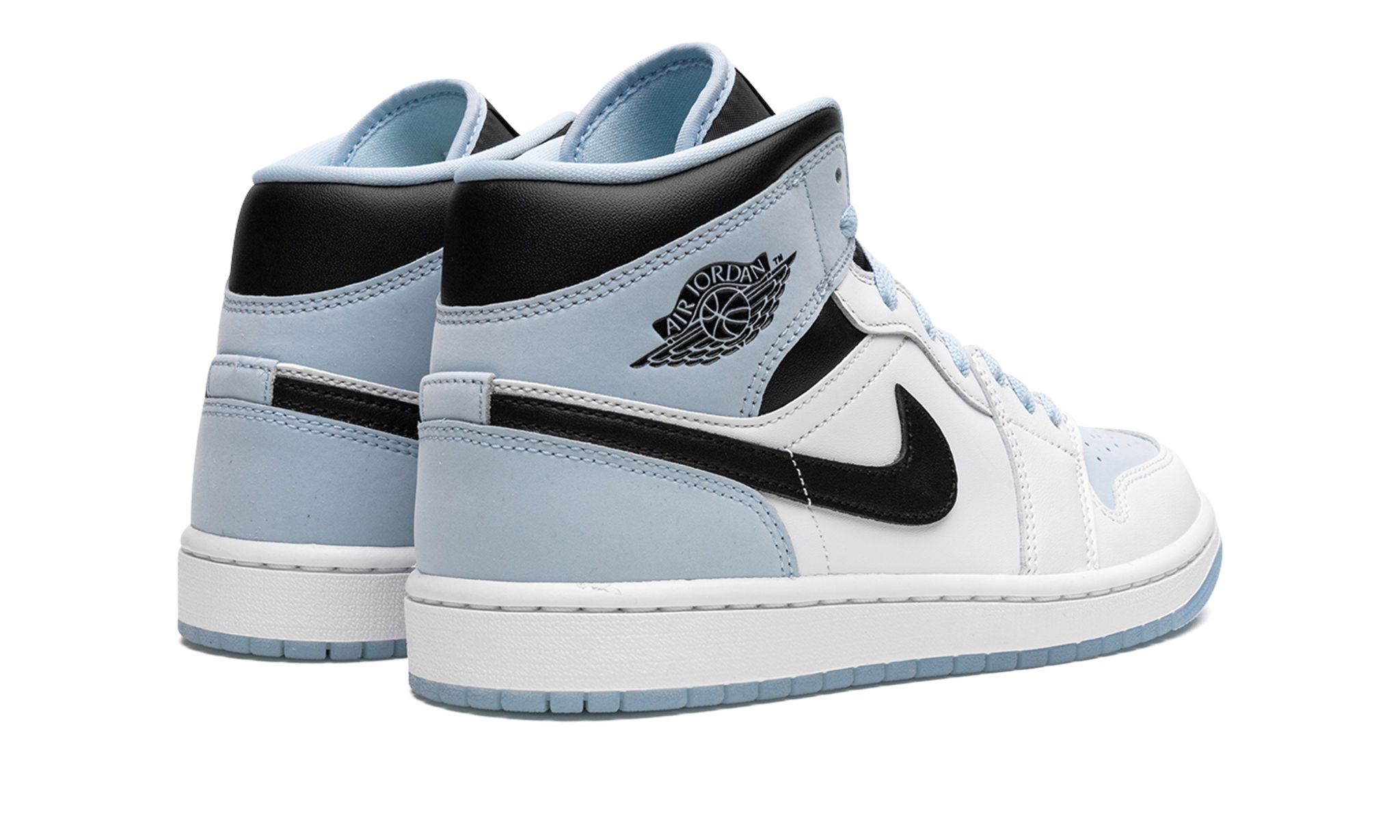 Air Jordan 1 Mid White Ice Blue