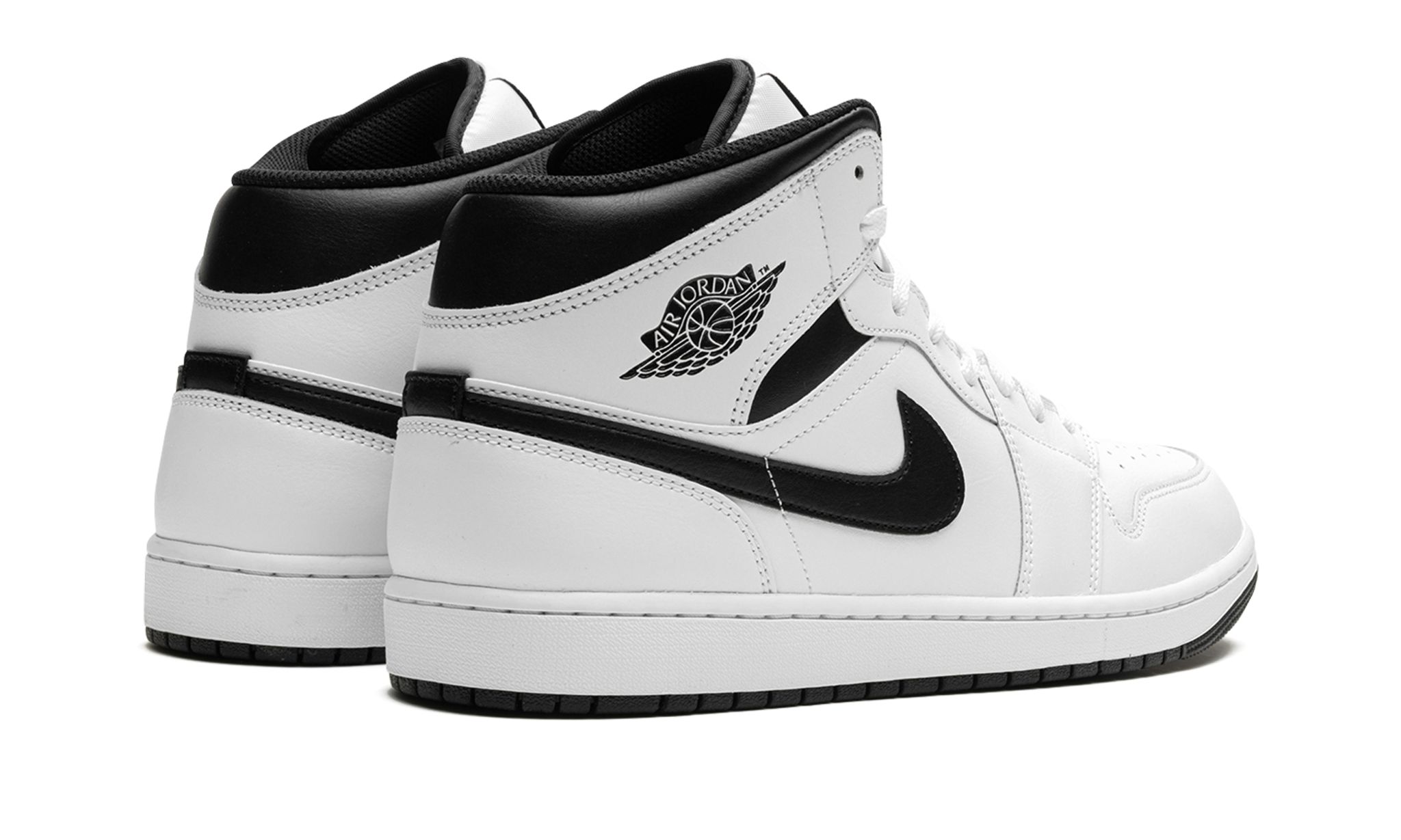 Air Jordan 1 Mid Reverse Panda / White Black
