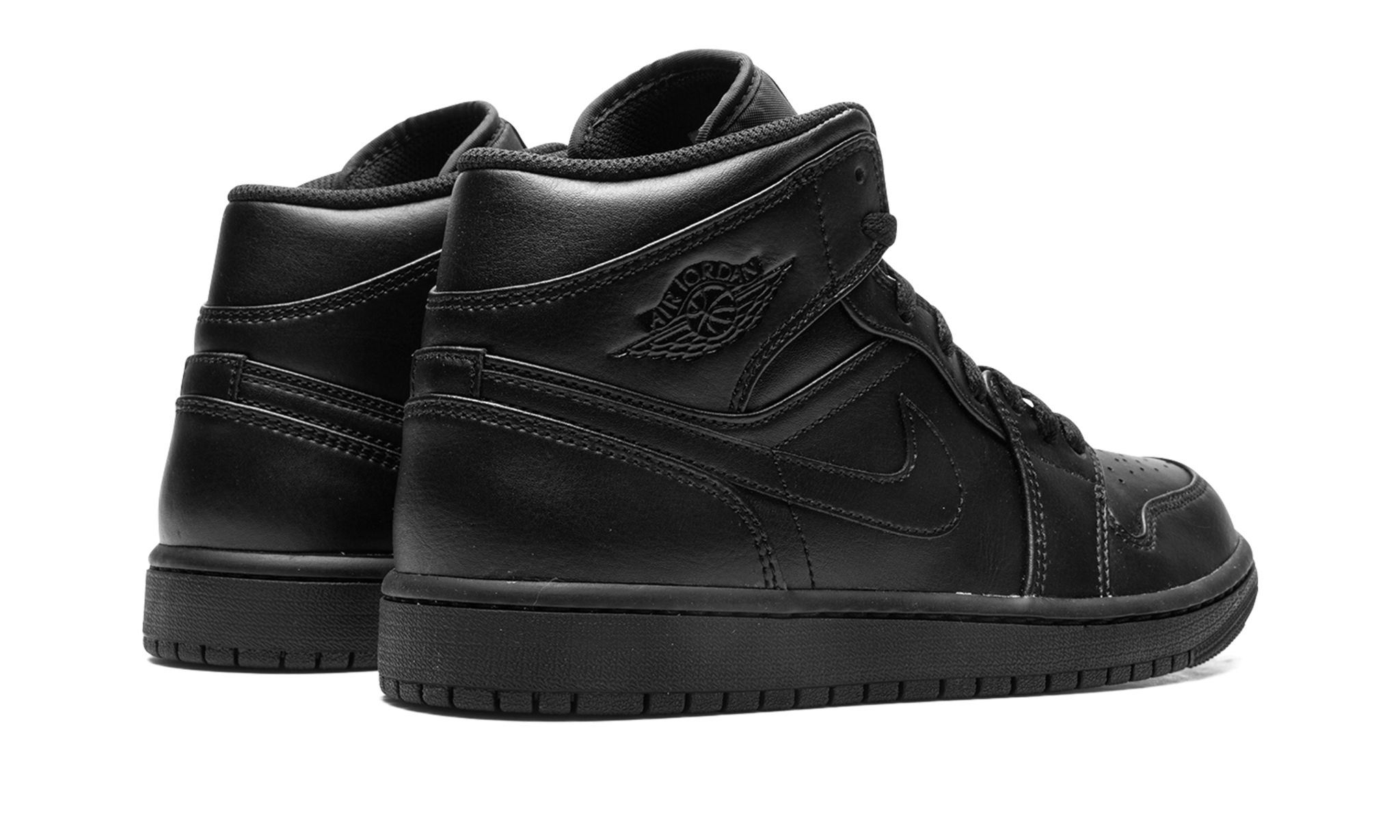 Air Jordan 1 Mid 'Triple Black' 2022