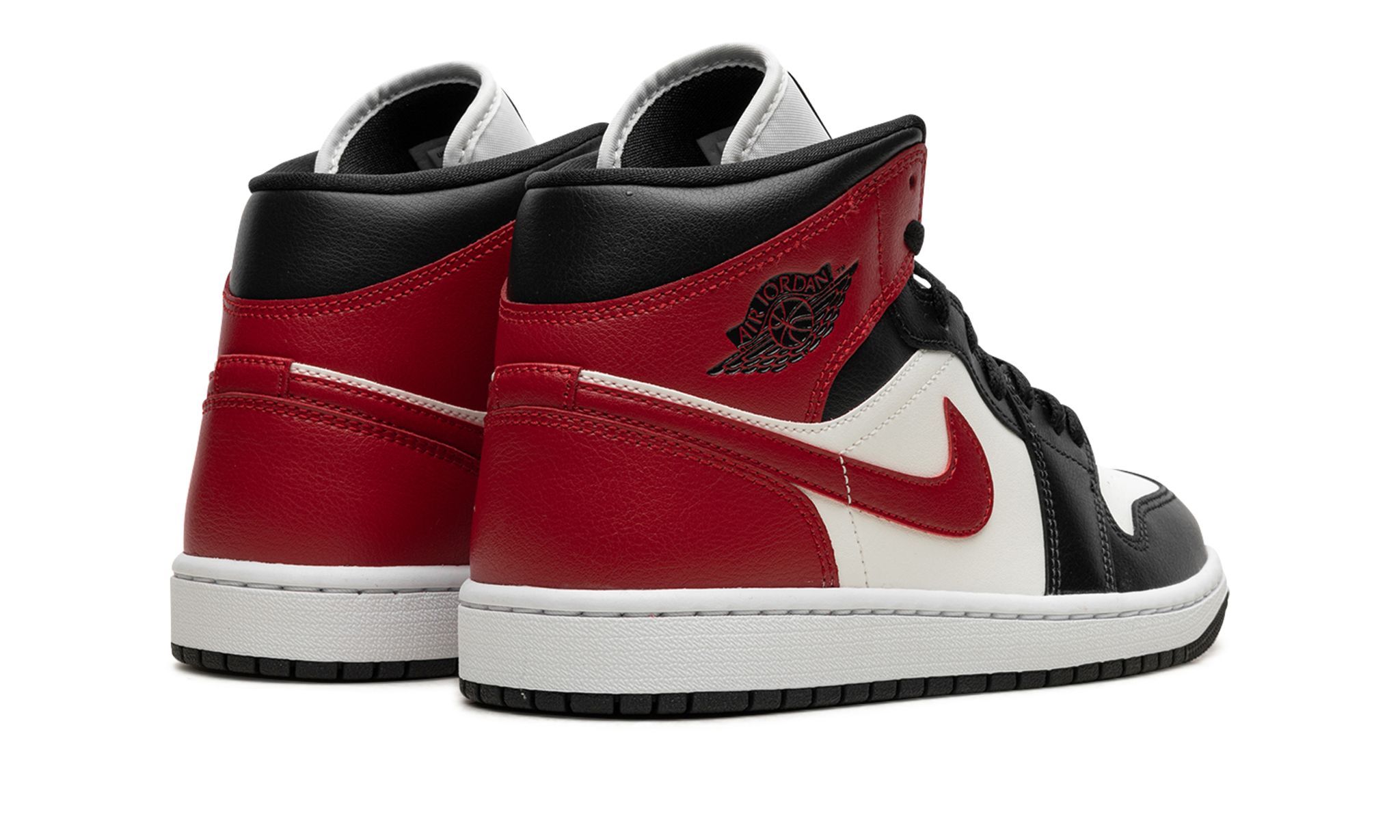 Wmns Air Jordan 1 Mid 'Black Toe'