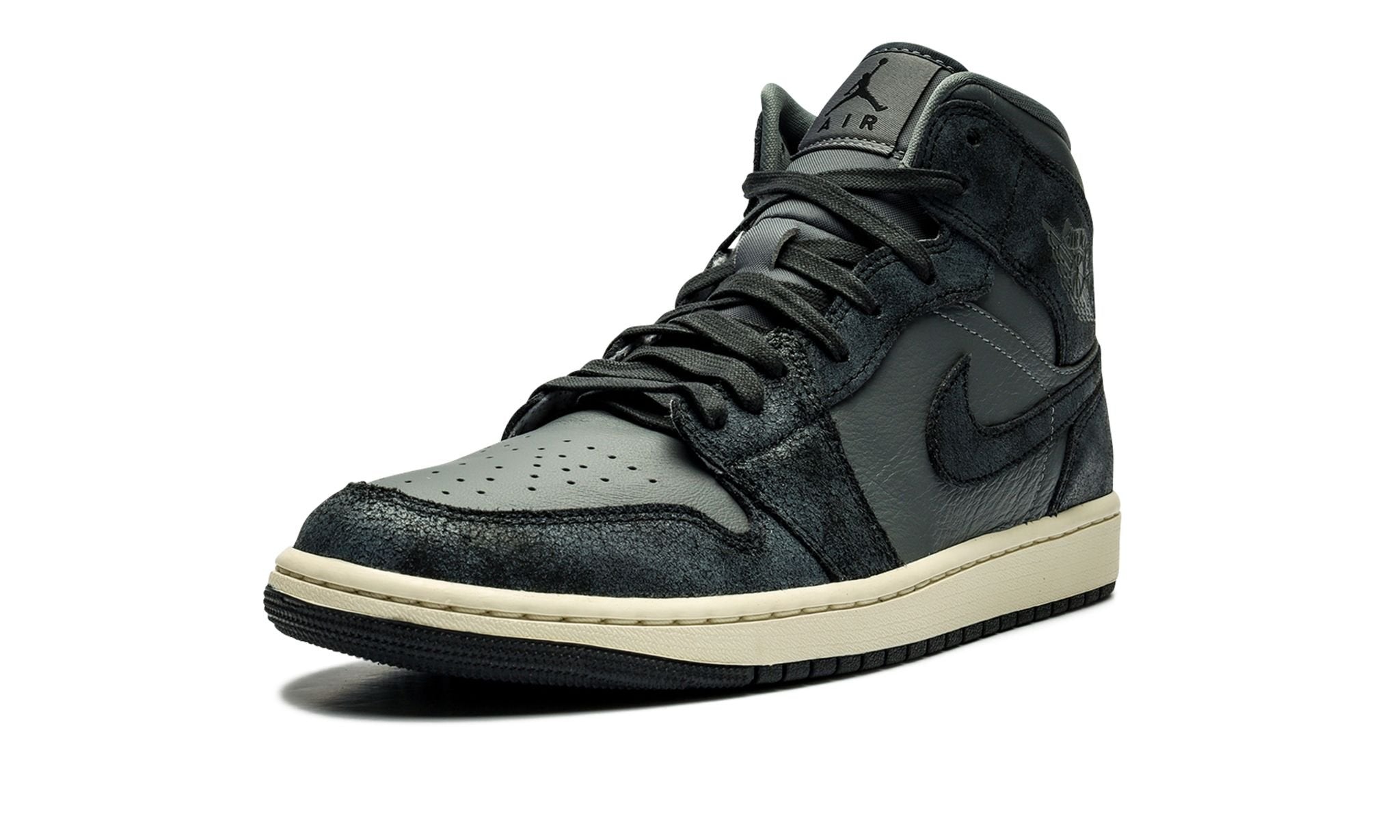 Wmns Air Jordan 1 Mid 'Distressed Smoke Grey'