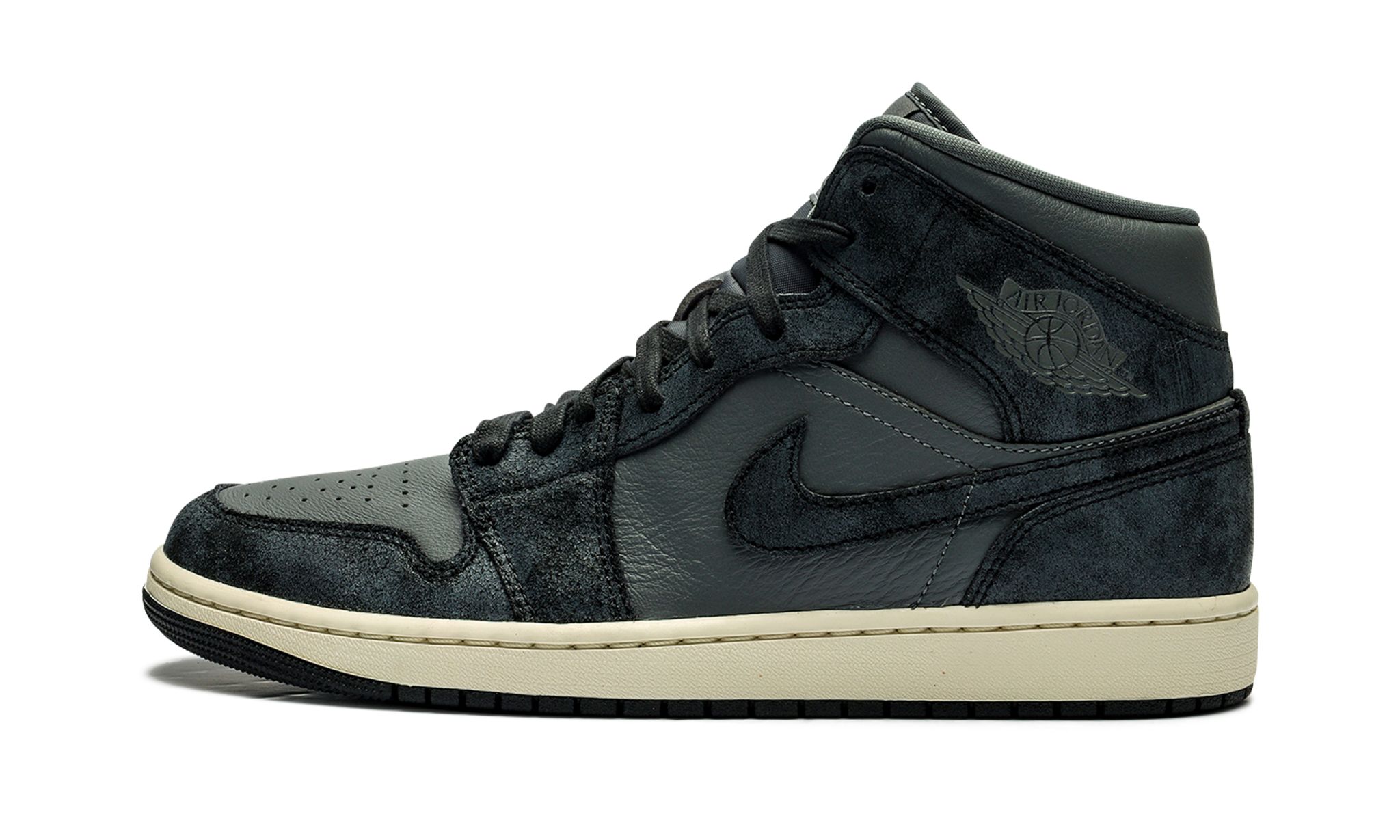 Wmns Air Jordan 1 Mid 'Distressed Smoke Grey'