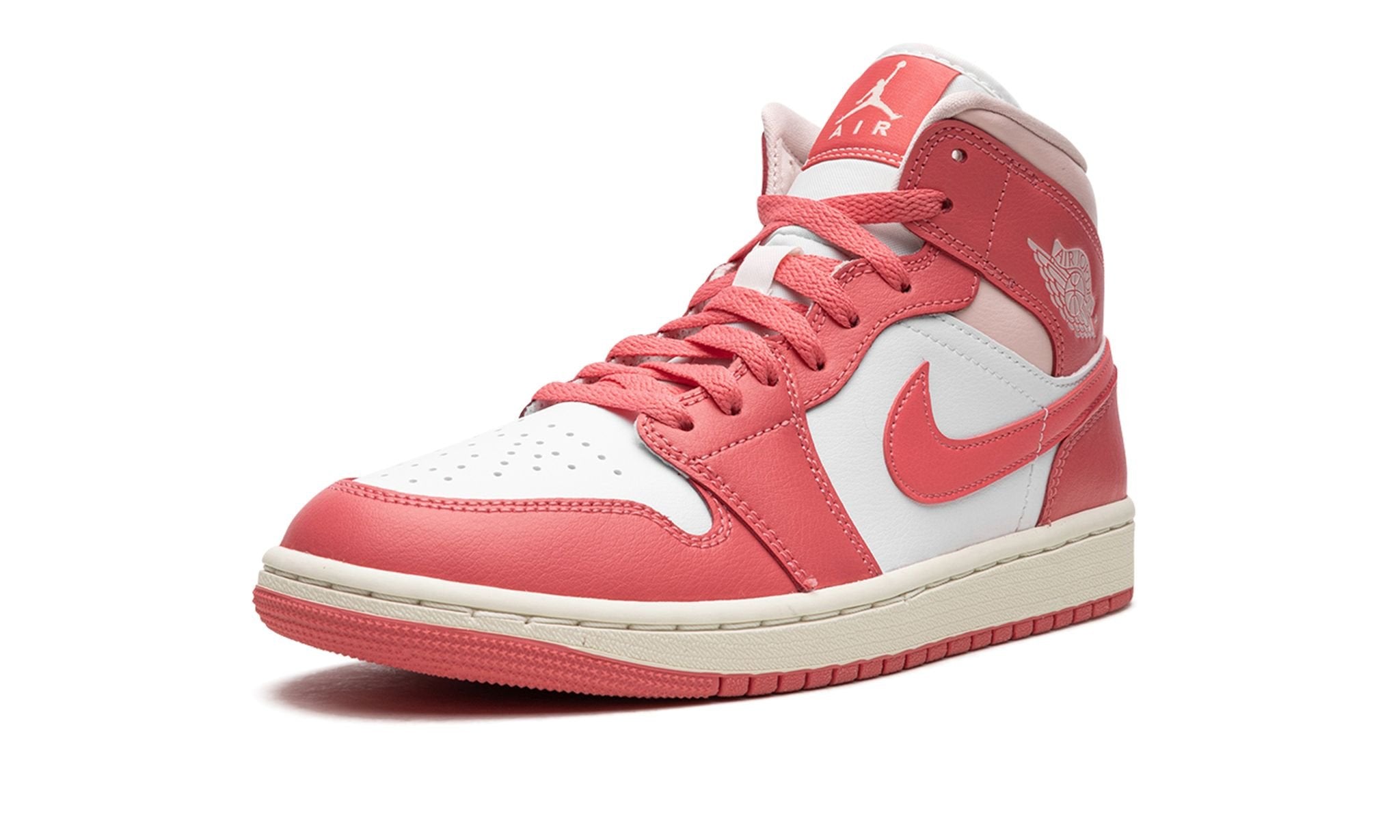 Wmns Air Jordan 1 Mid 'Strawberries and Cream'