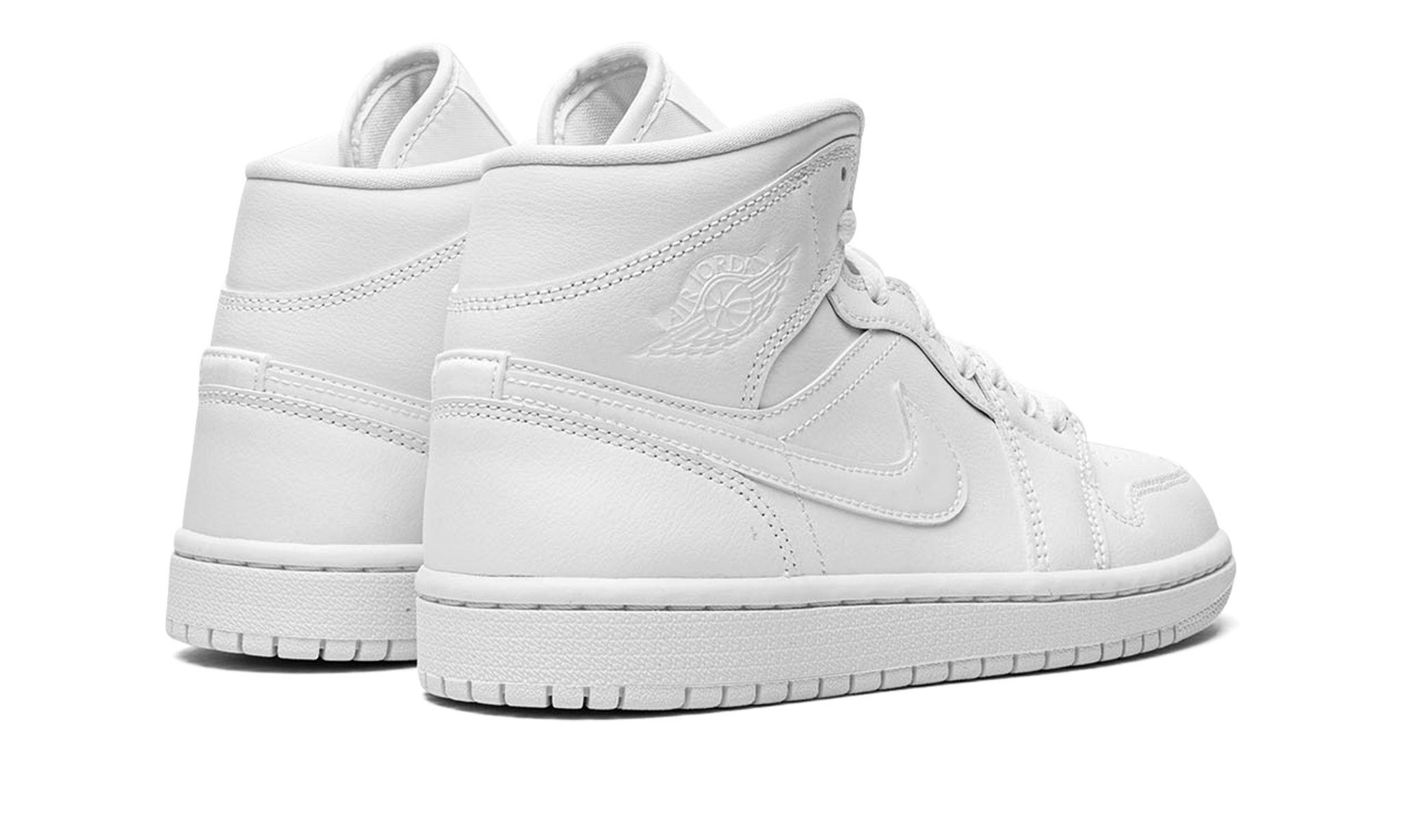 Wmns Air Jordan Mid 'Triple White' 2022