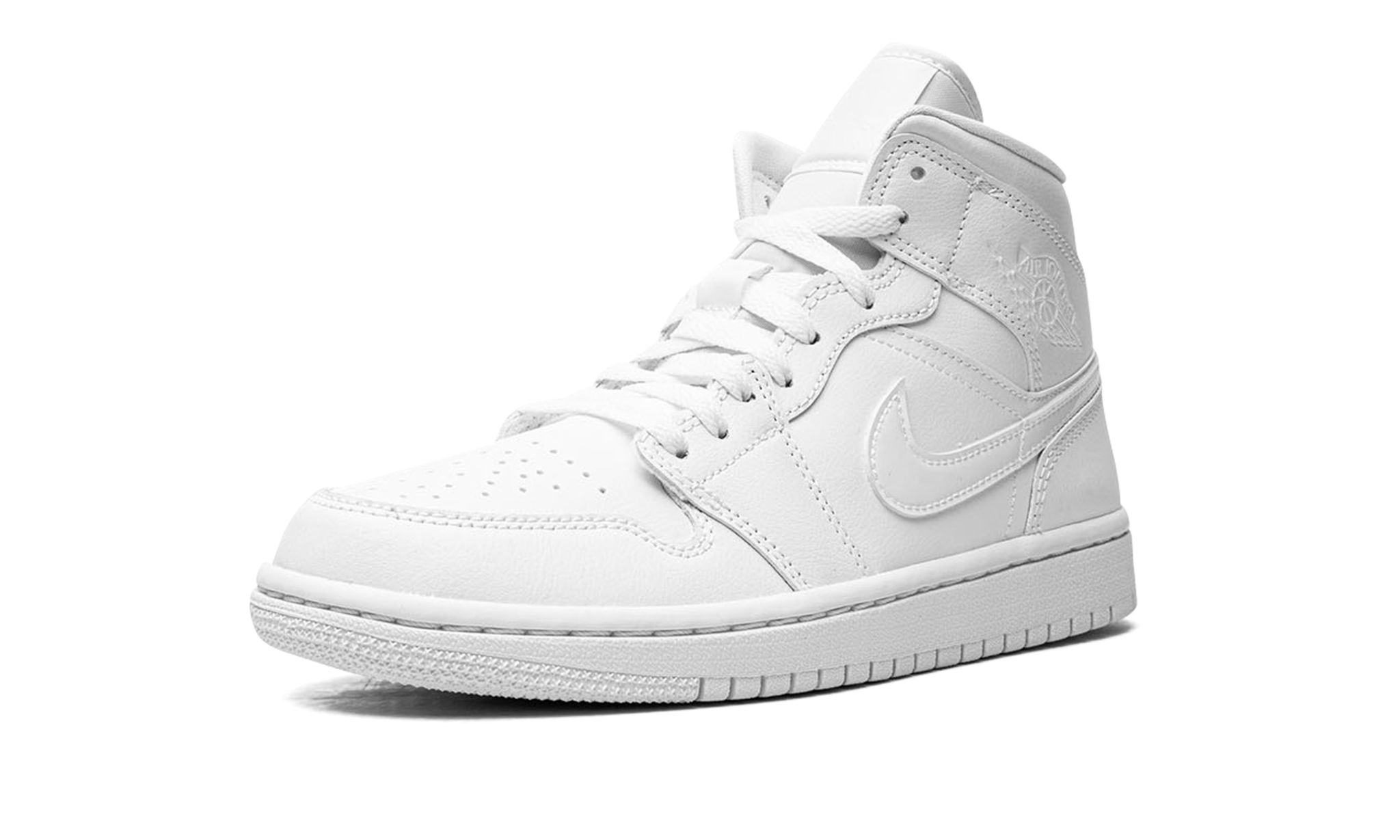 Wmns Air Jordan Mid 'Triple White' 2022