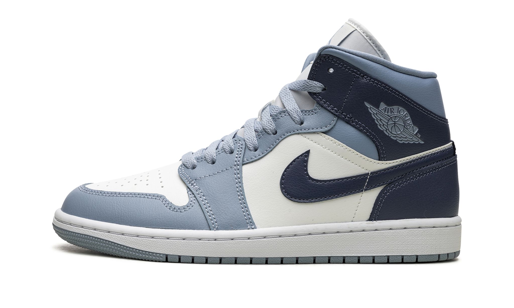 Wmns Air Jordan 1 Mid 'Two Tone Blue'