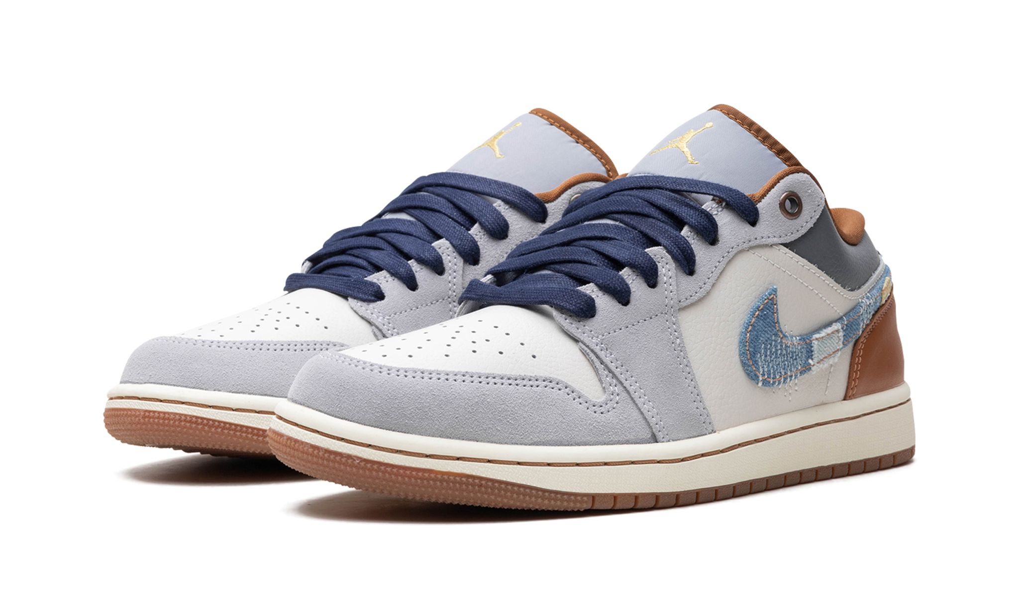 Air Jordan 1 Low SE 'Repaired Denim Swoosh'