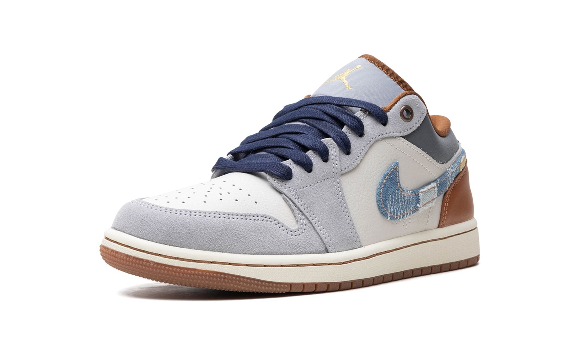 Air Jordan 1 Low SE 'Repaired Denim Swoosh'