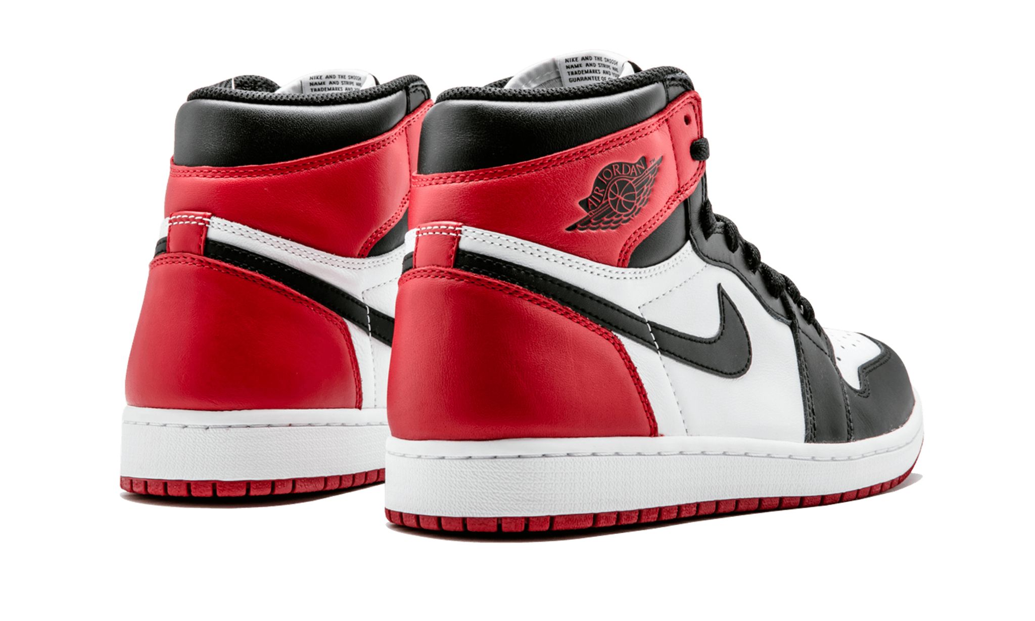 Air Jordan 1 Retro Black Toe 2016