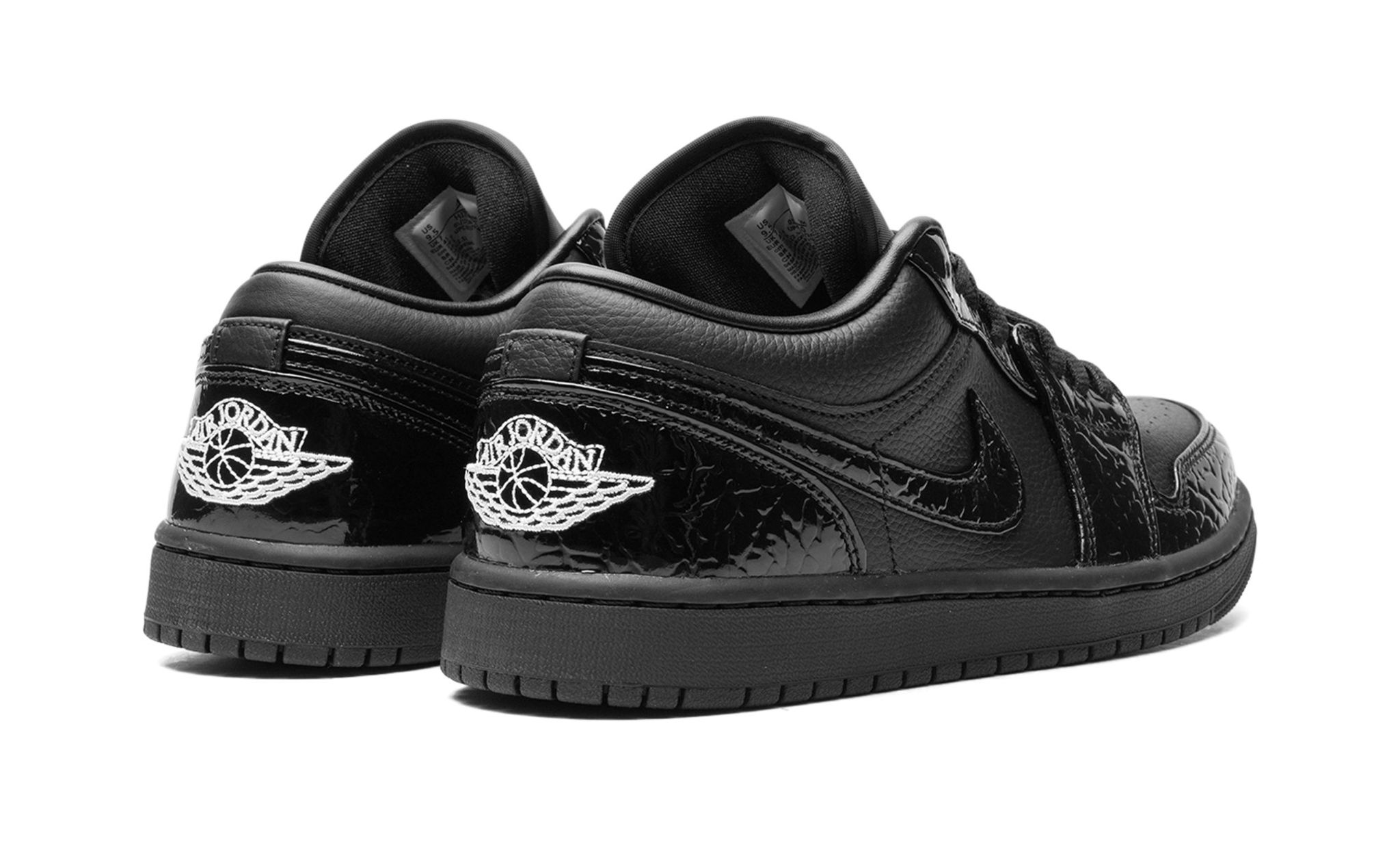 Wmns Air Jordan 1 Low SE 'Black Croc'