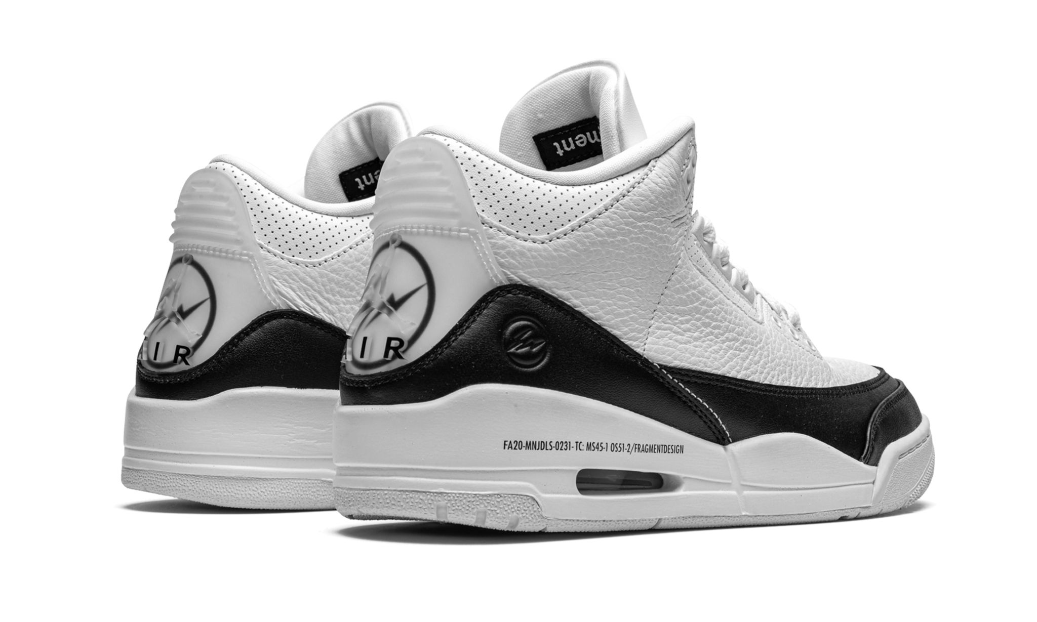 Fragment Design X Air Jordan 3 Retro Sp White