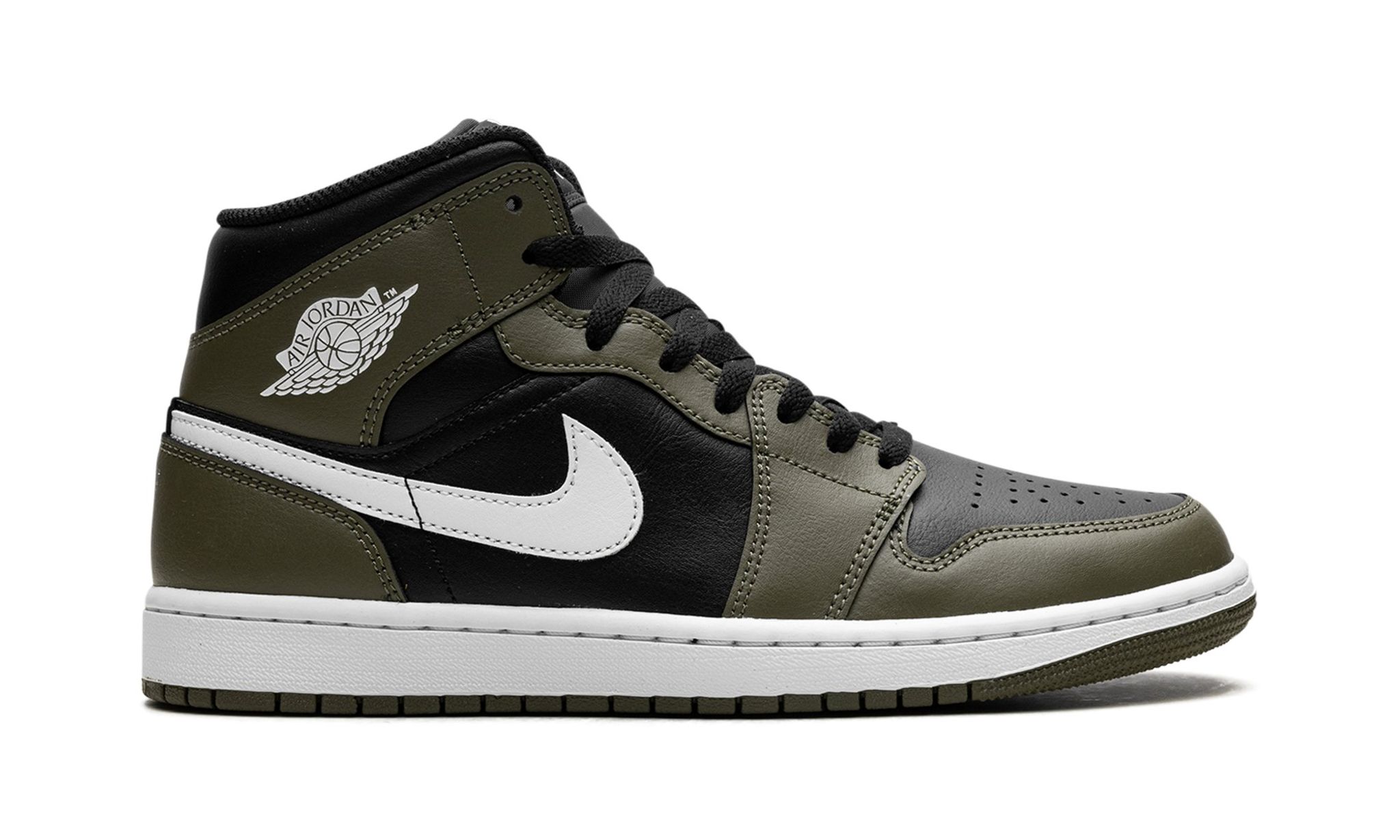 Air Jordan 1 Mid 'Medium Olive'