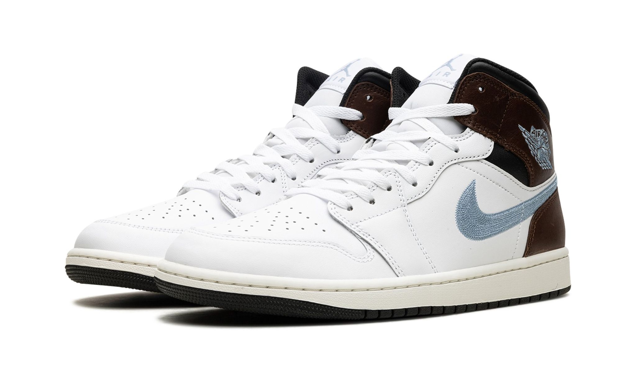 Air Jordan 1 Retro Mid SE 'Brown Blue Grey'