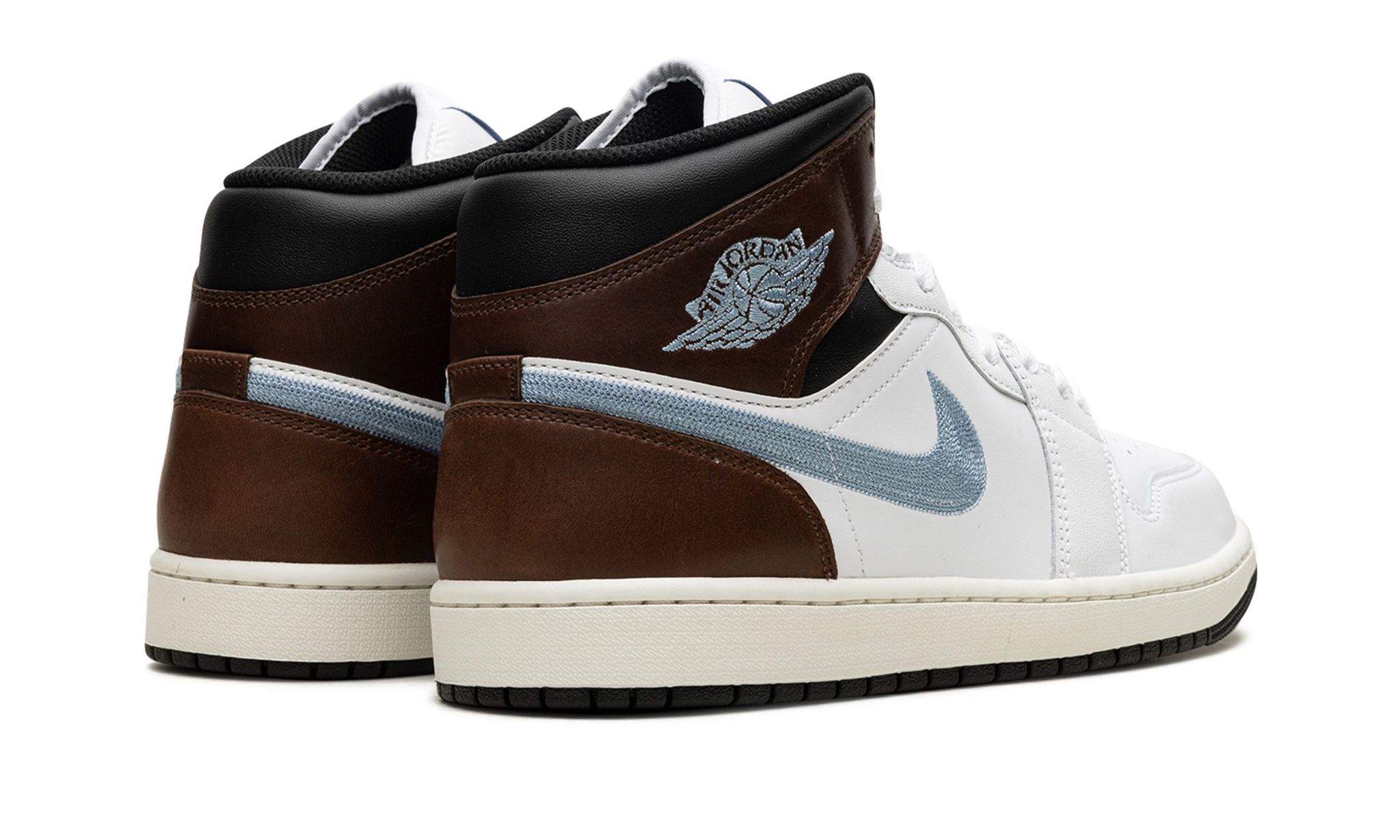 Air Jordan 1 Retro Mid SE 'Brown Blue Grey'