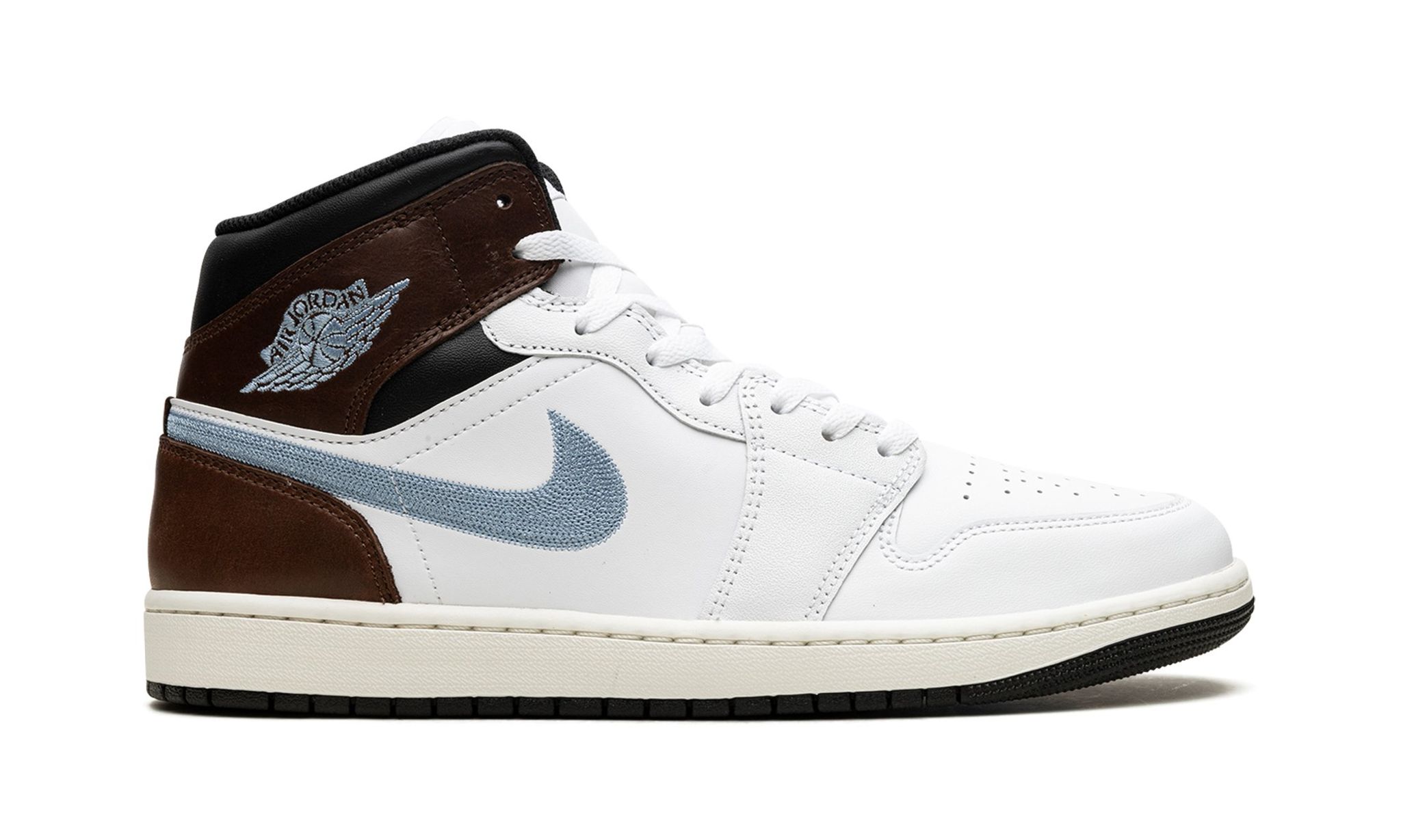 Air Jordan 1 Retro Mid SE 'Brown Blue Grey'