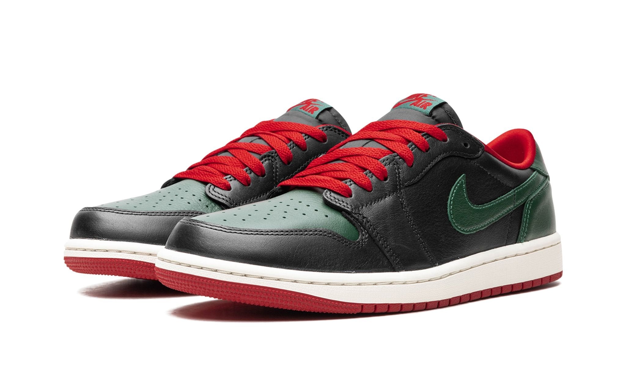 Wmns Air Jordan 1 Retro Low OG 'Black Gorge Green'