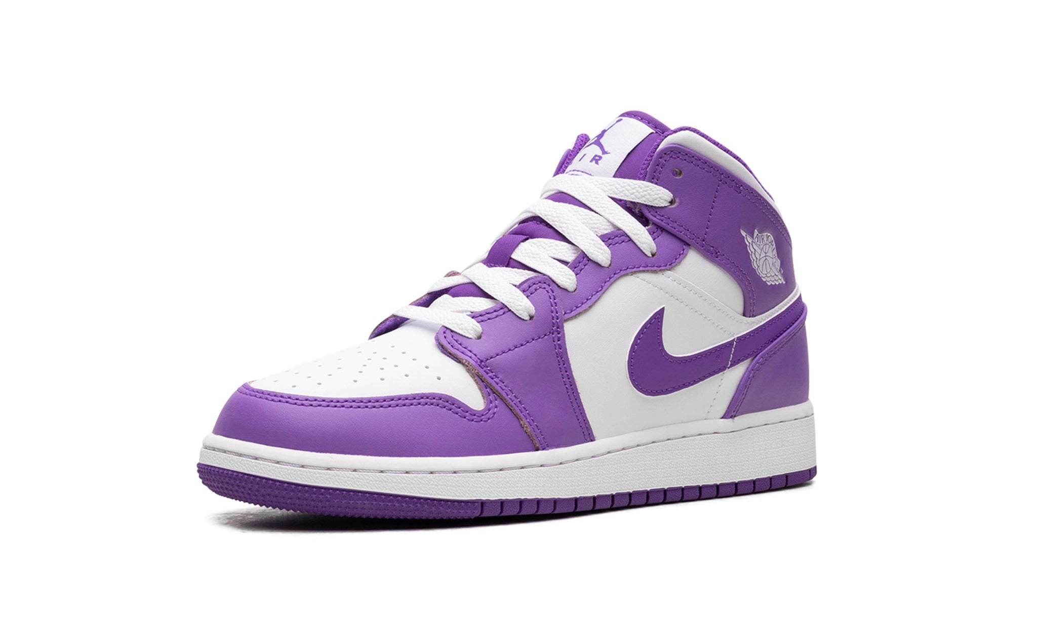 Air Jordan 1 Mid GS 'Purple Venom'