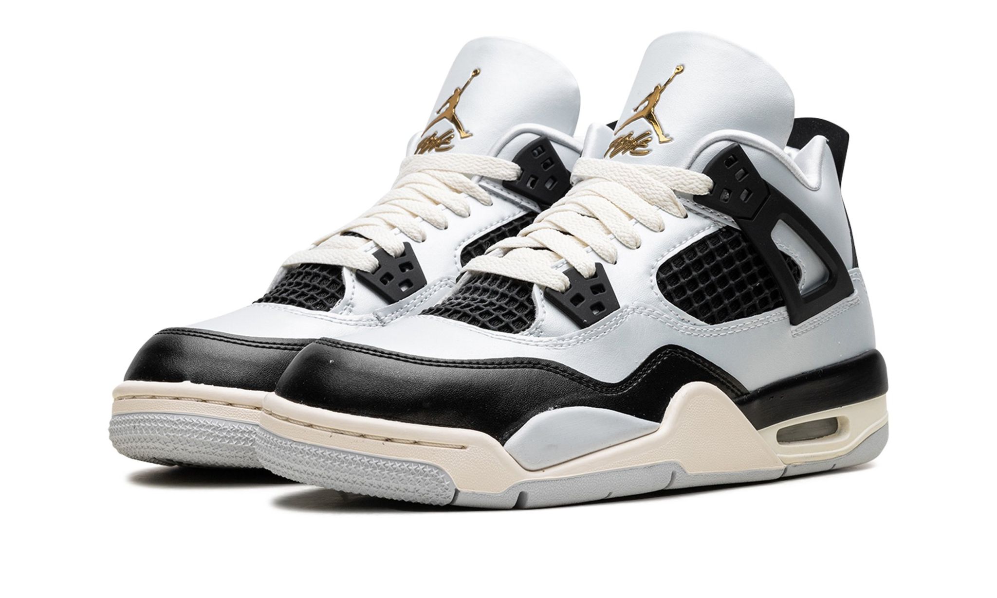 Air Jordan 4 Retro GS 'Platinum Gold'