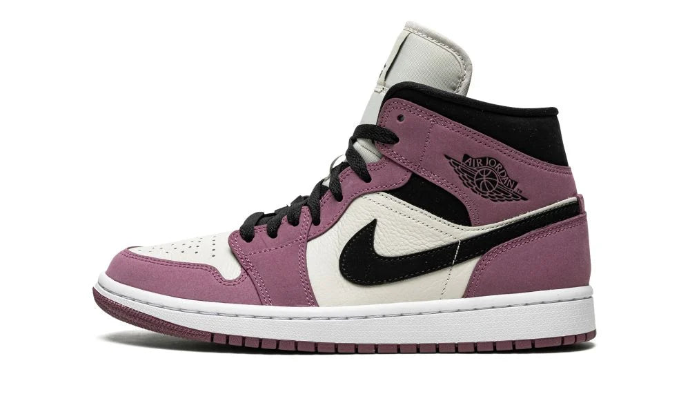 Wmns Air Jordan 1 Mid SE Mulberry/Berry Pink