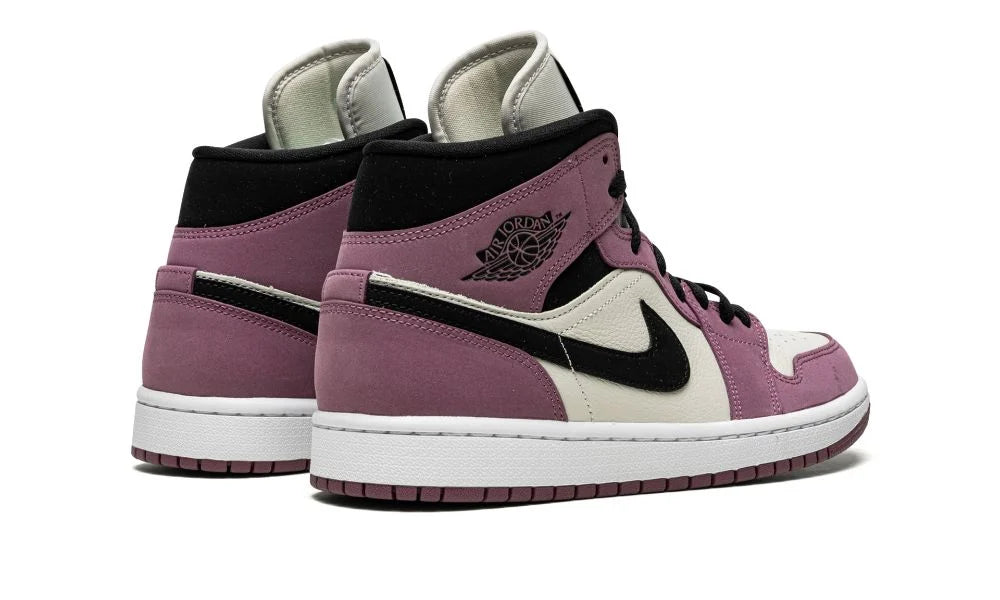 Wmns Air Jordan 1 Mid SE Mulberry/Berry Pink