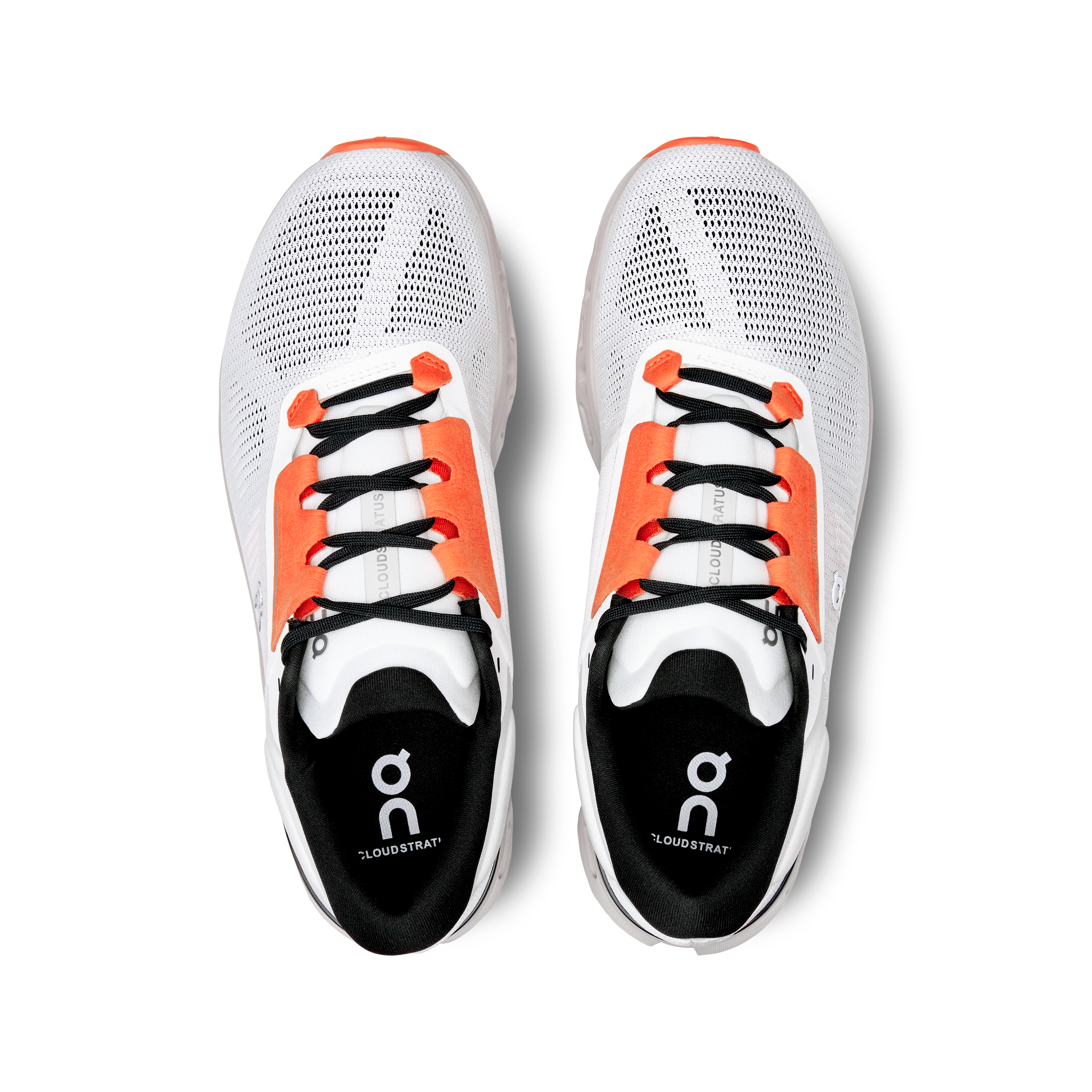 On CloudStratus 3 Undyed White Sand Orange