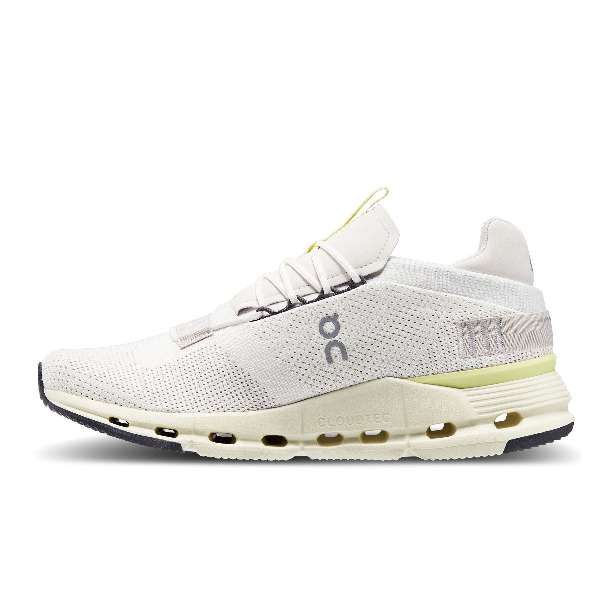 On Running Cloudnova Undyed White Seedling