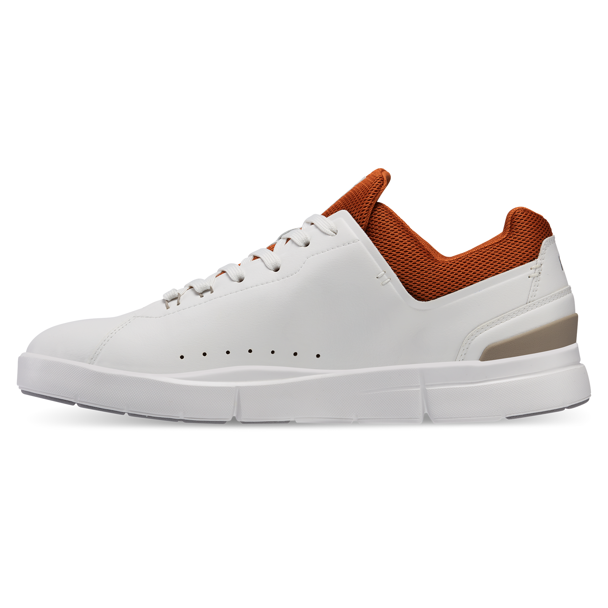 On The Roger Advantage White Rust