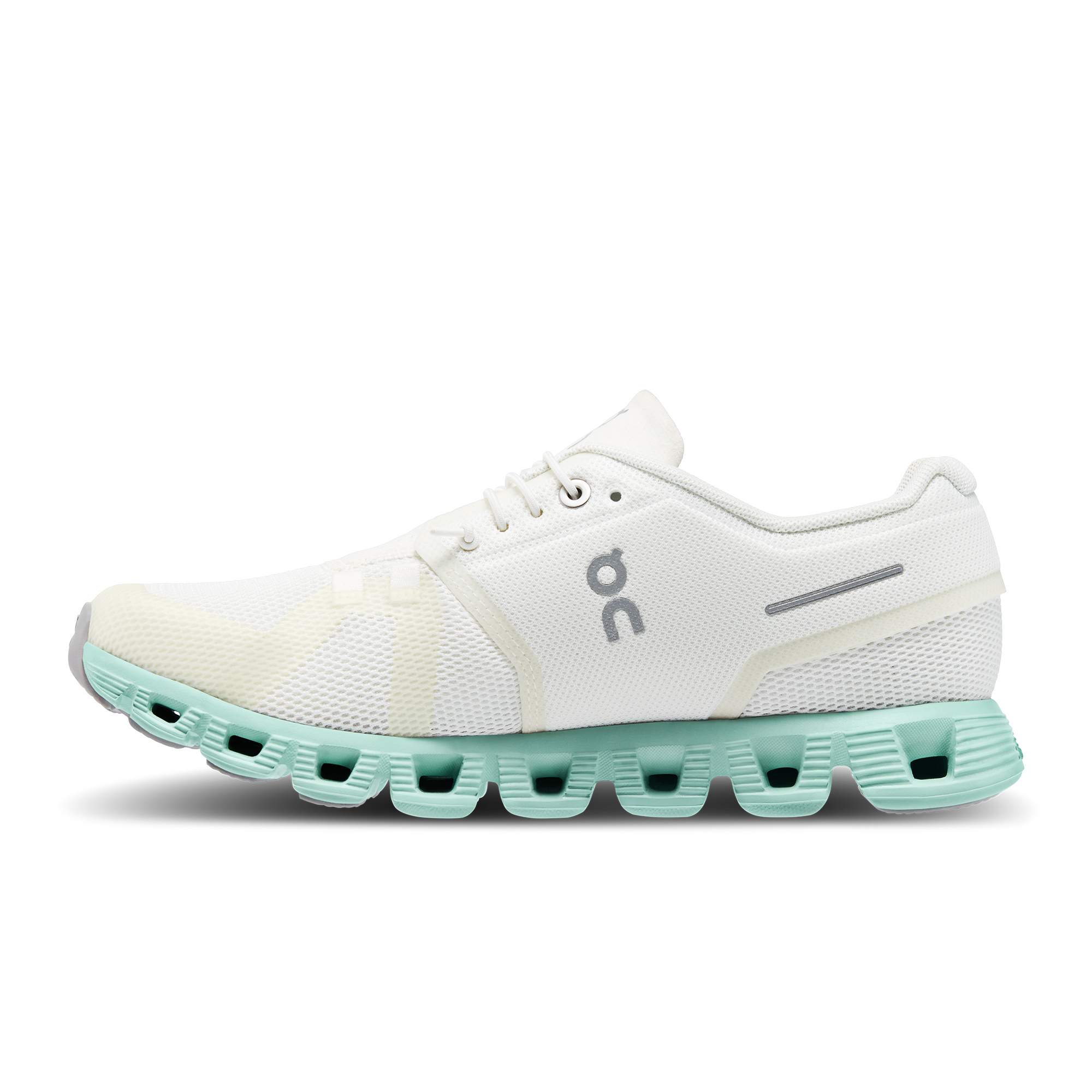 ON Wmns Cloud 5 'Undyed White Creek'