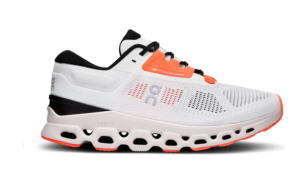 On CloudStratus 3 Undyed White Sand Orange (Women's)
