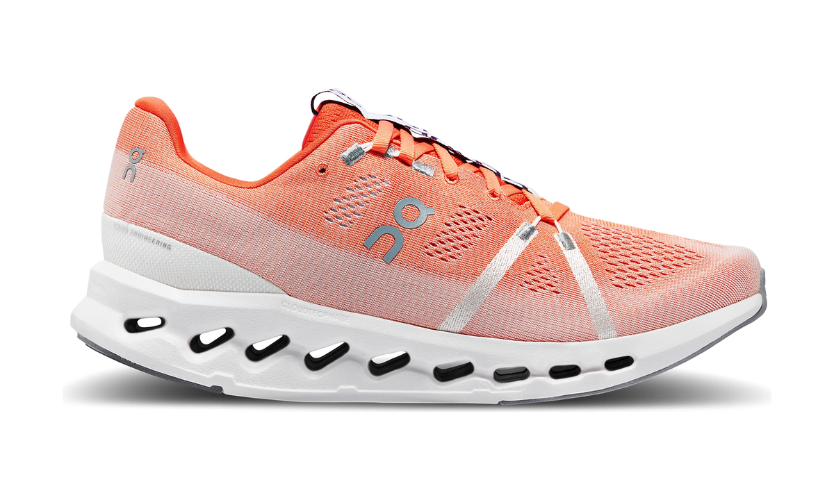 On Running Cloudsurfer Flame White