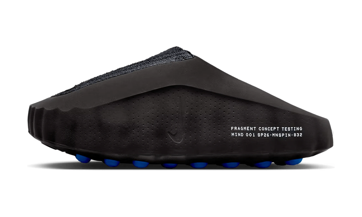 Mind 001 Slide "Fragment Black" - Guerdon Kicks - Sneakers
