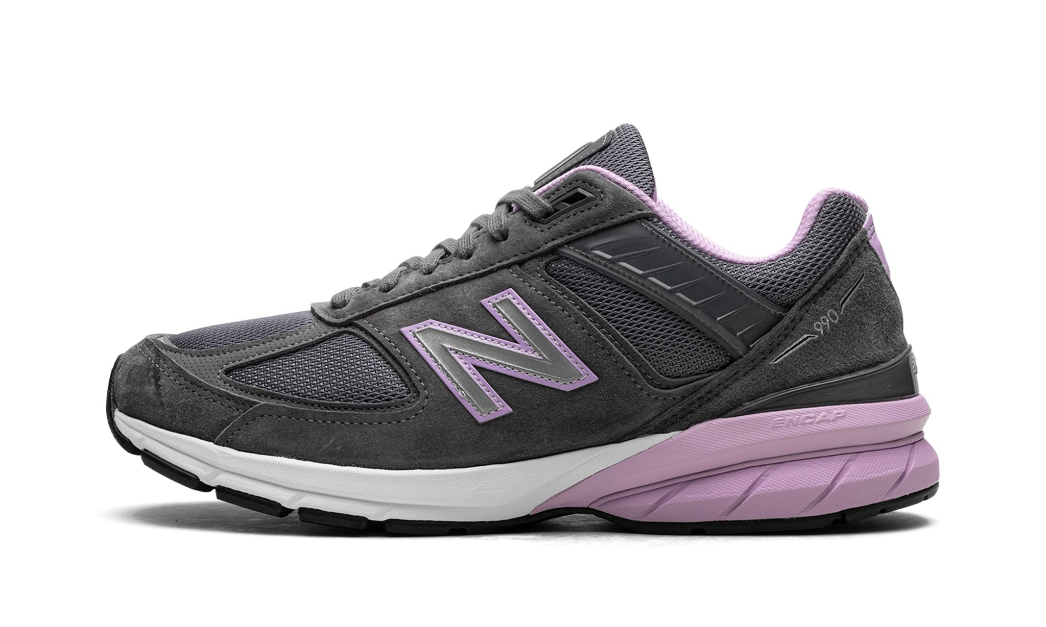 Wmns 990v5 Made In USA 'Lead Dark Violet Glow'