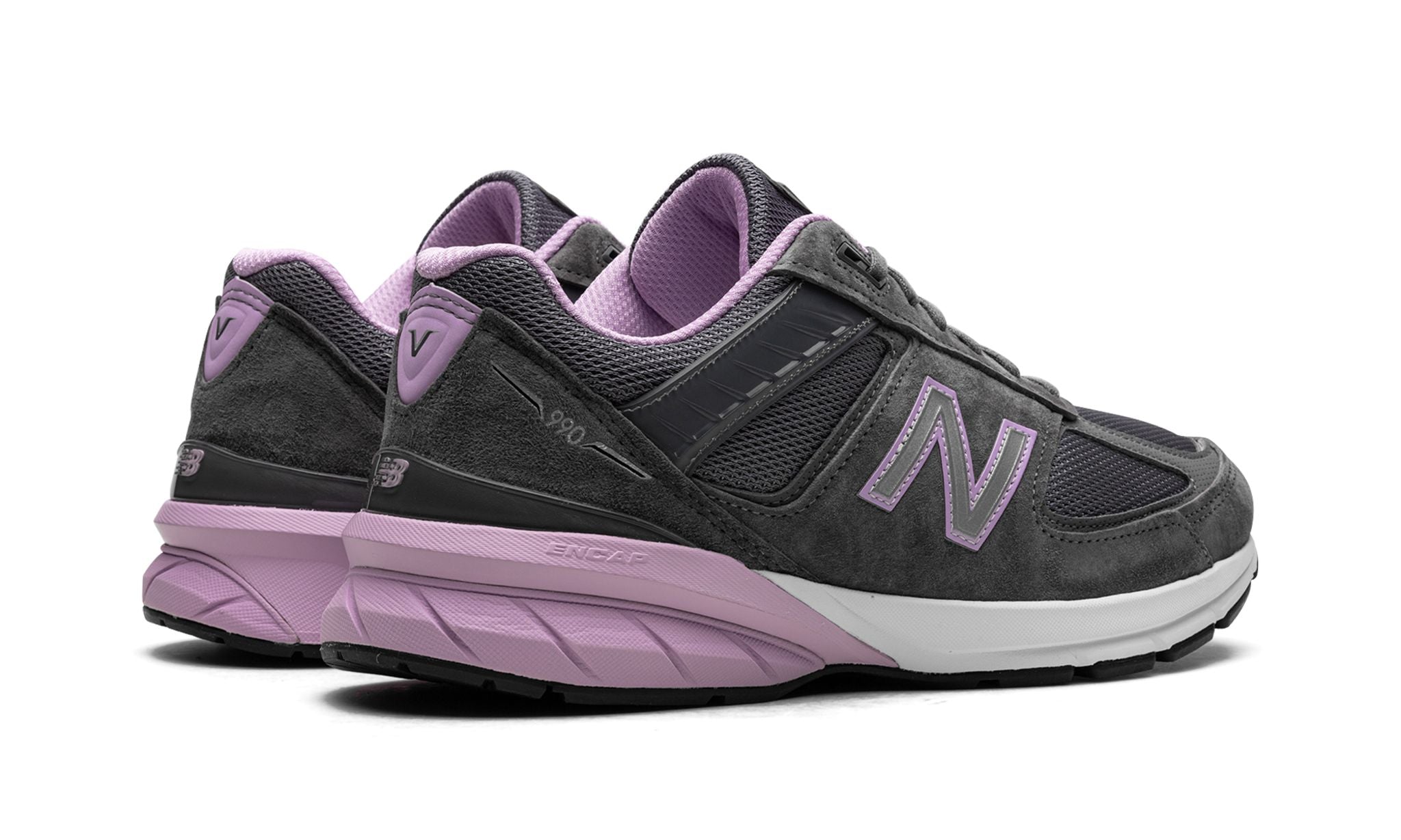 Wmns 990v5 Made In USA 'Lead Dark Violet Glow'