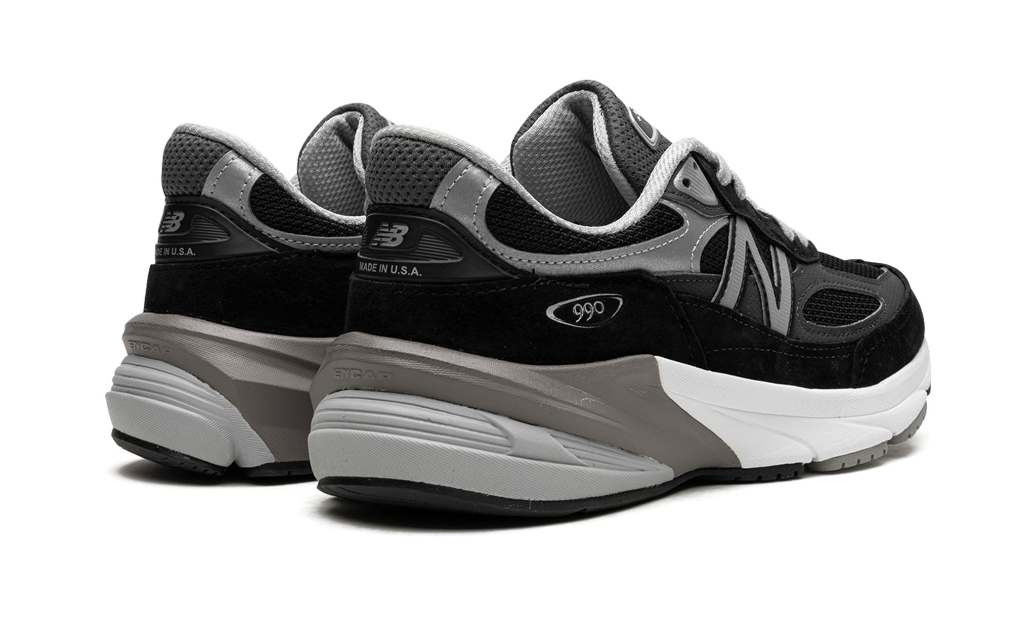 990v6 Made in USA 'Black Silver'