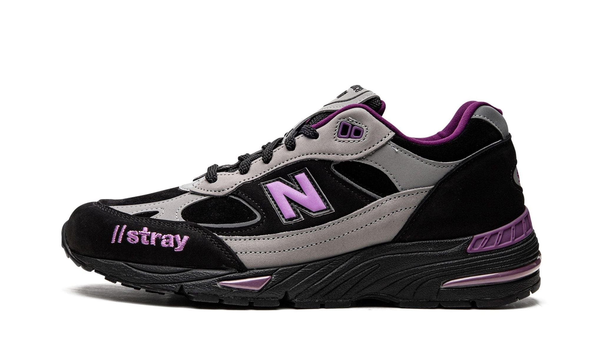 Stray Rats x 991 Made in England 'Black Purple'