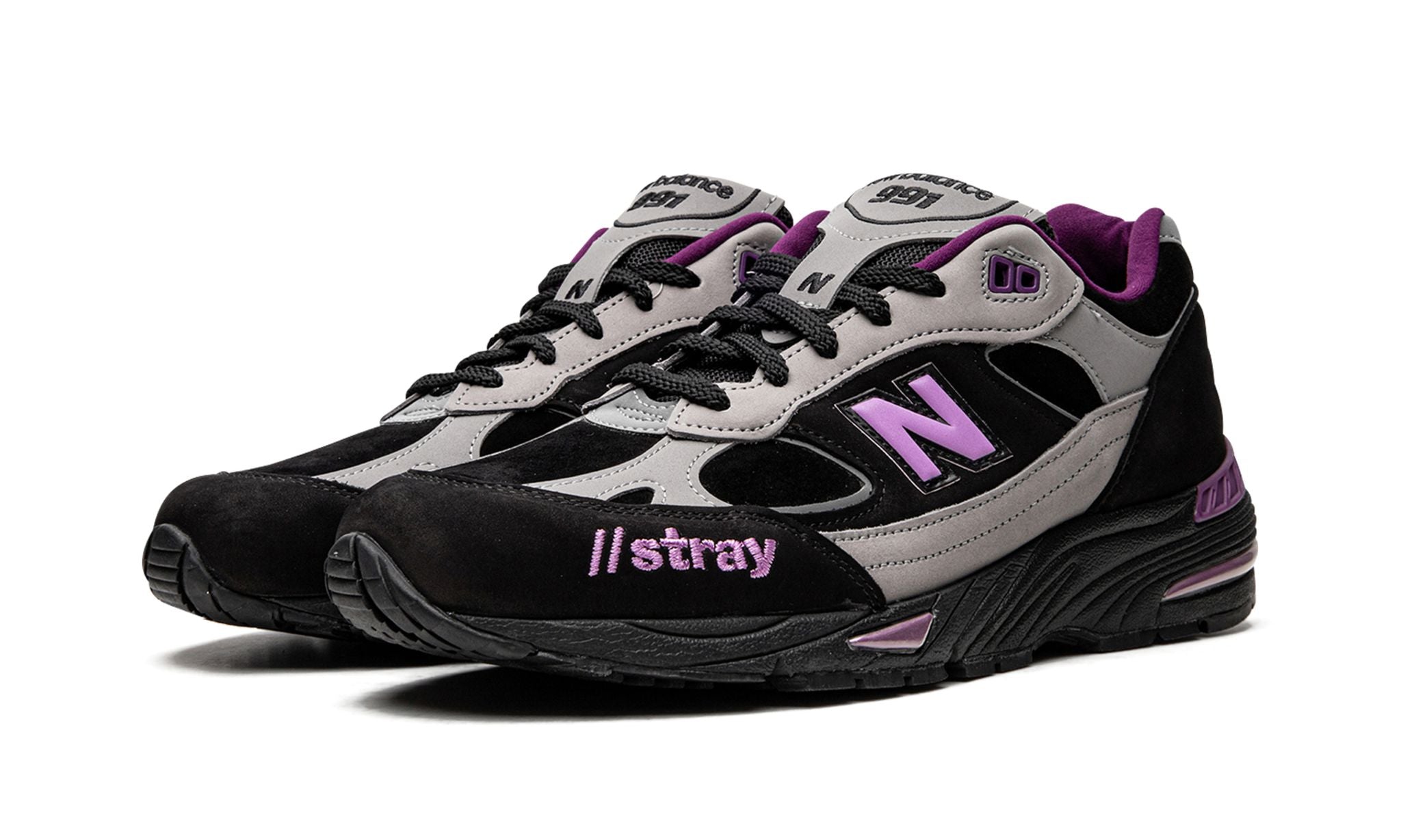 Stray Rats x 991 Made in England 'Black Purple'