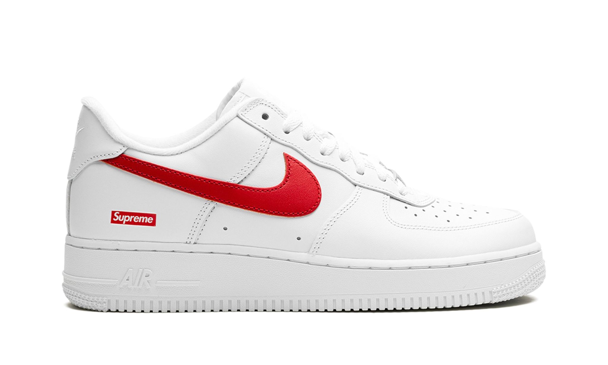 Supreme x Air Force 1 Low 'Box Logo - Speed Red' Shanghai Exclusive