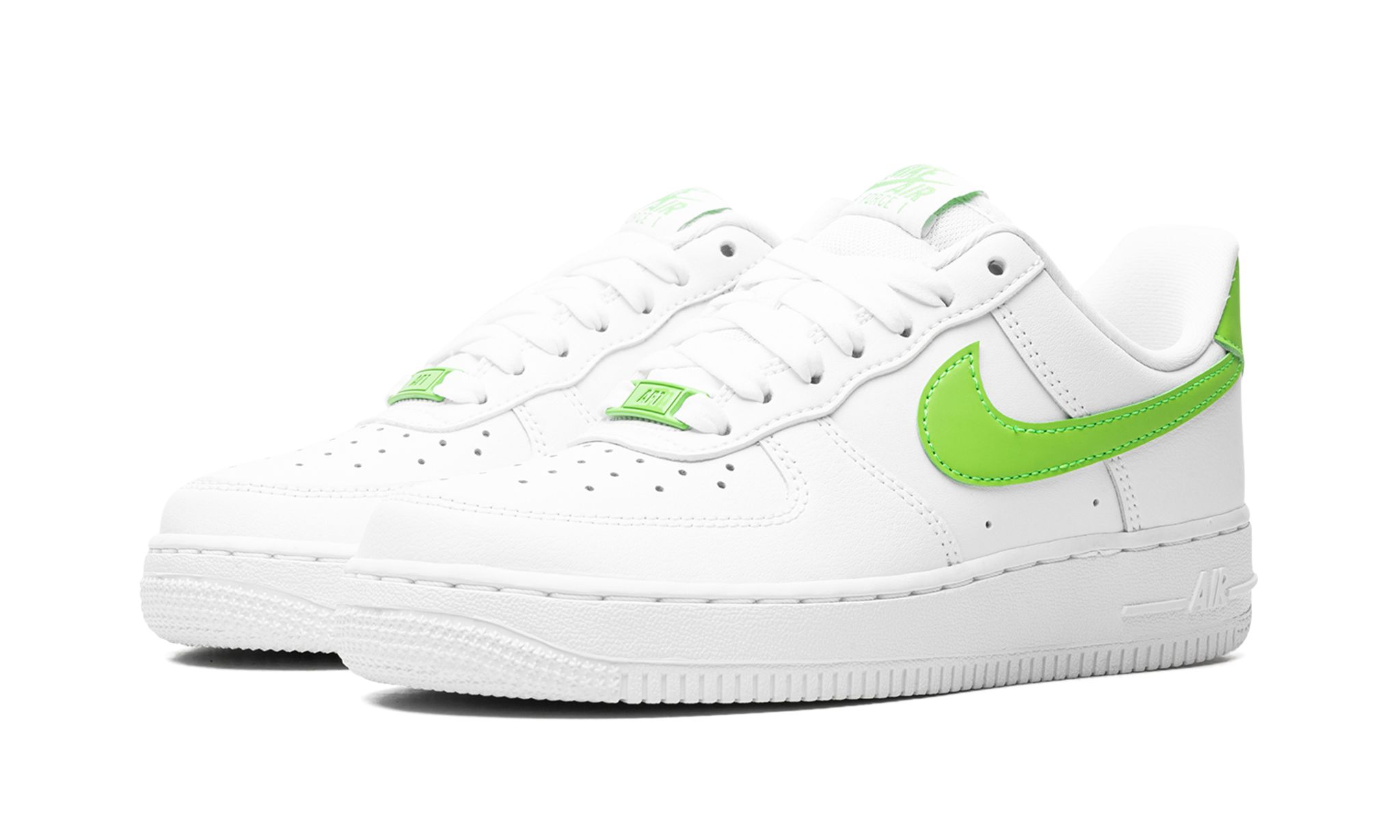 Air Force 1 Low White Action Green Womens