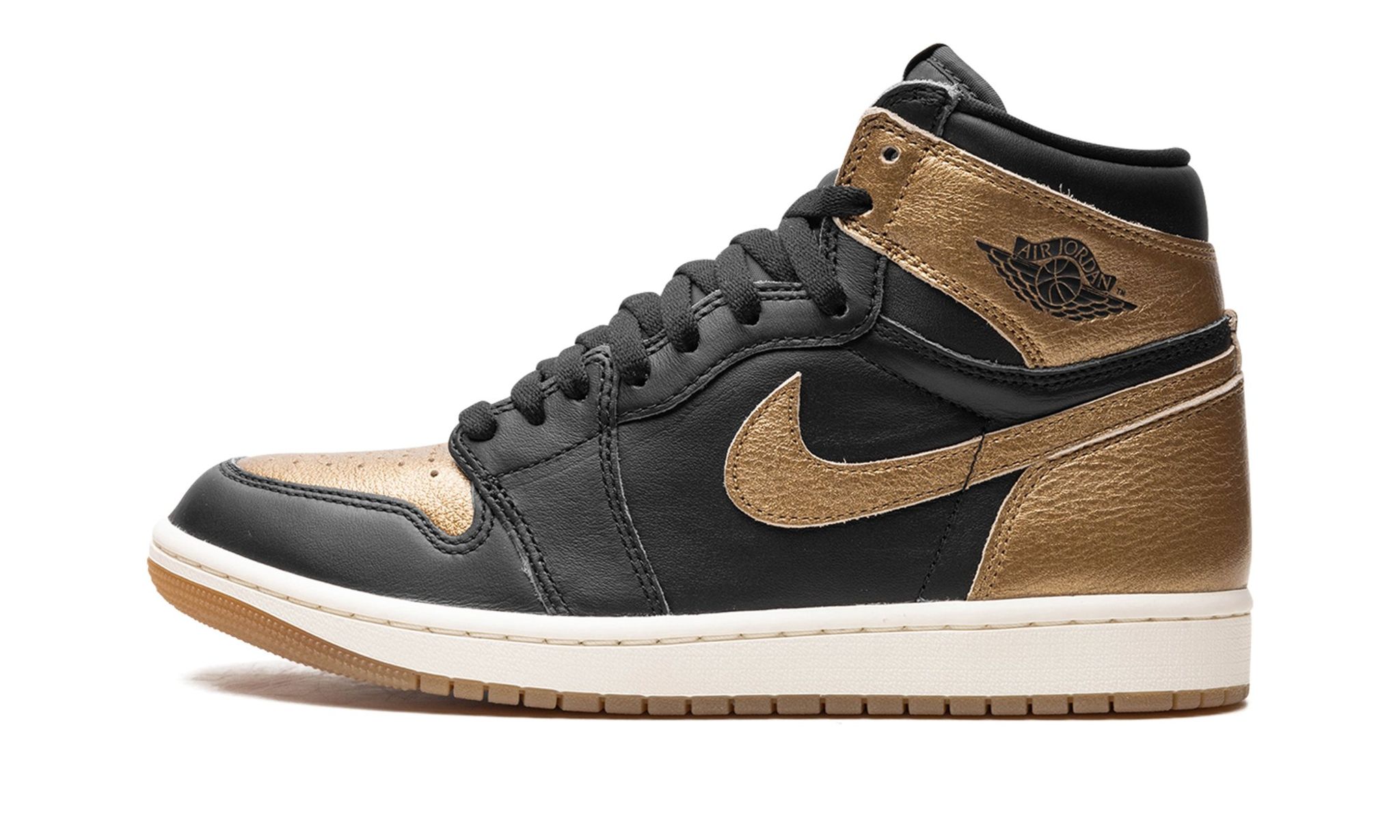 Air Jordan 1 Retro High OG 'Black Gold'