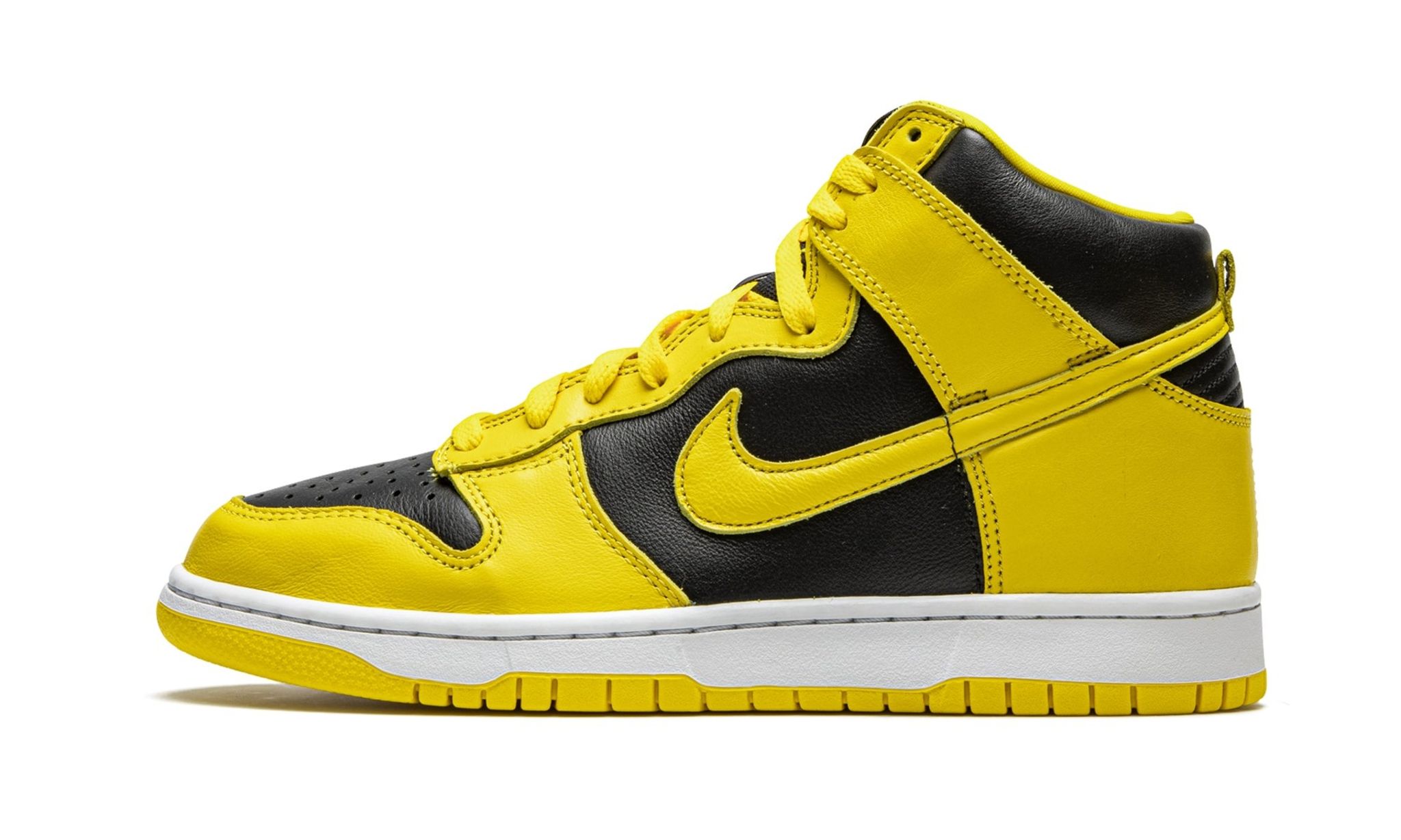 Dunk High Black Varsity Maize