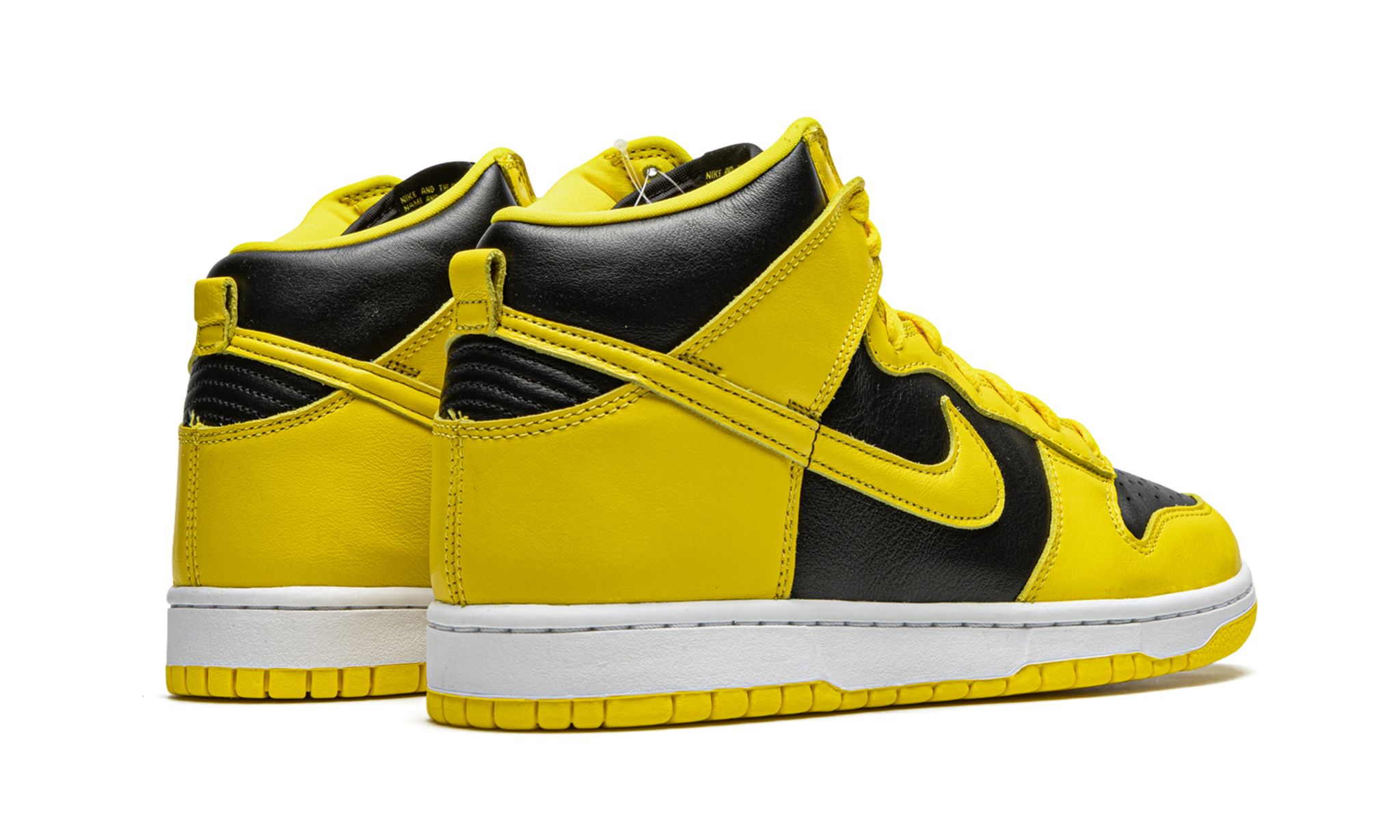 Dunk High Black Varsity Maize