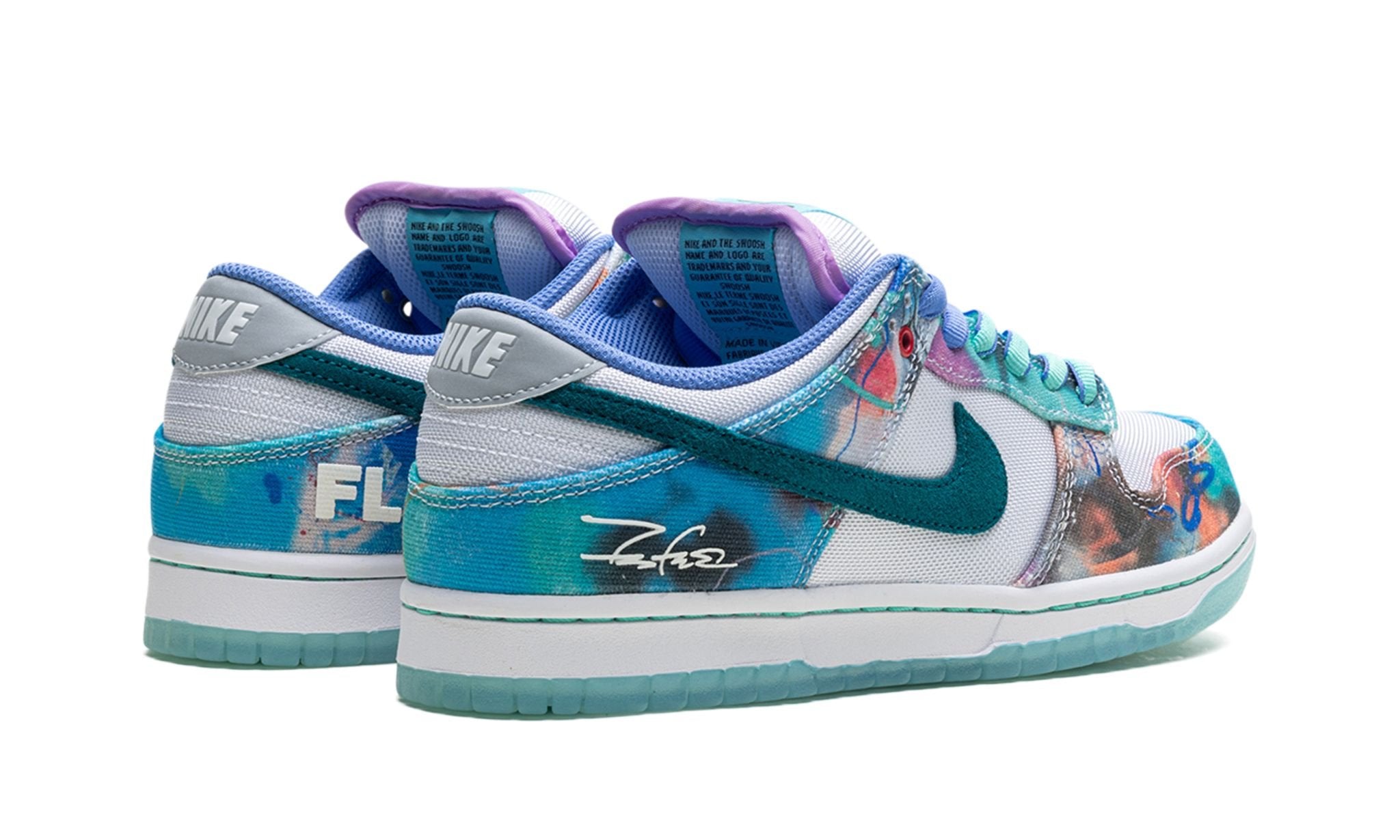 Futura Laboratories x Dunk Low SB 'Bleached Aqua'