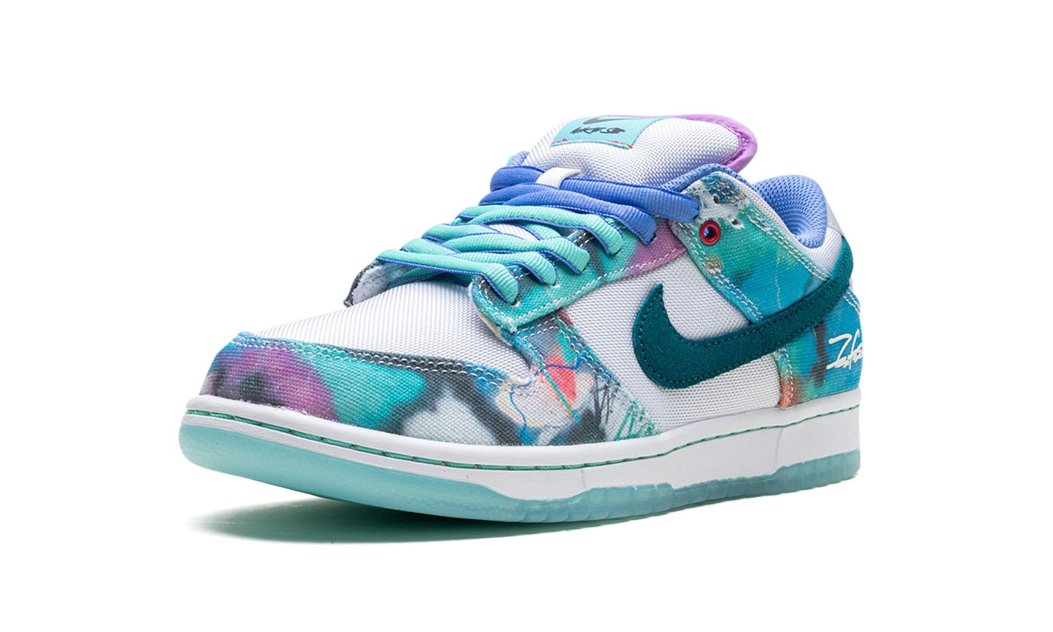 Futura Laboratories x Dunk Low SB 'Bleached Aqua'