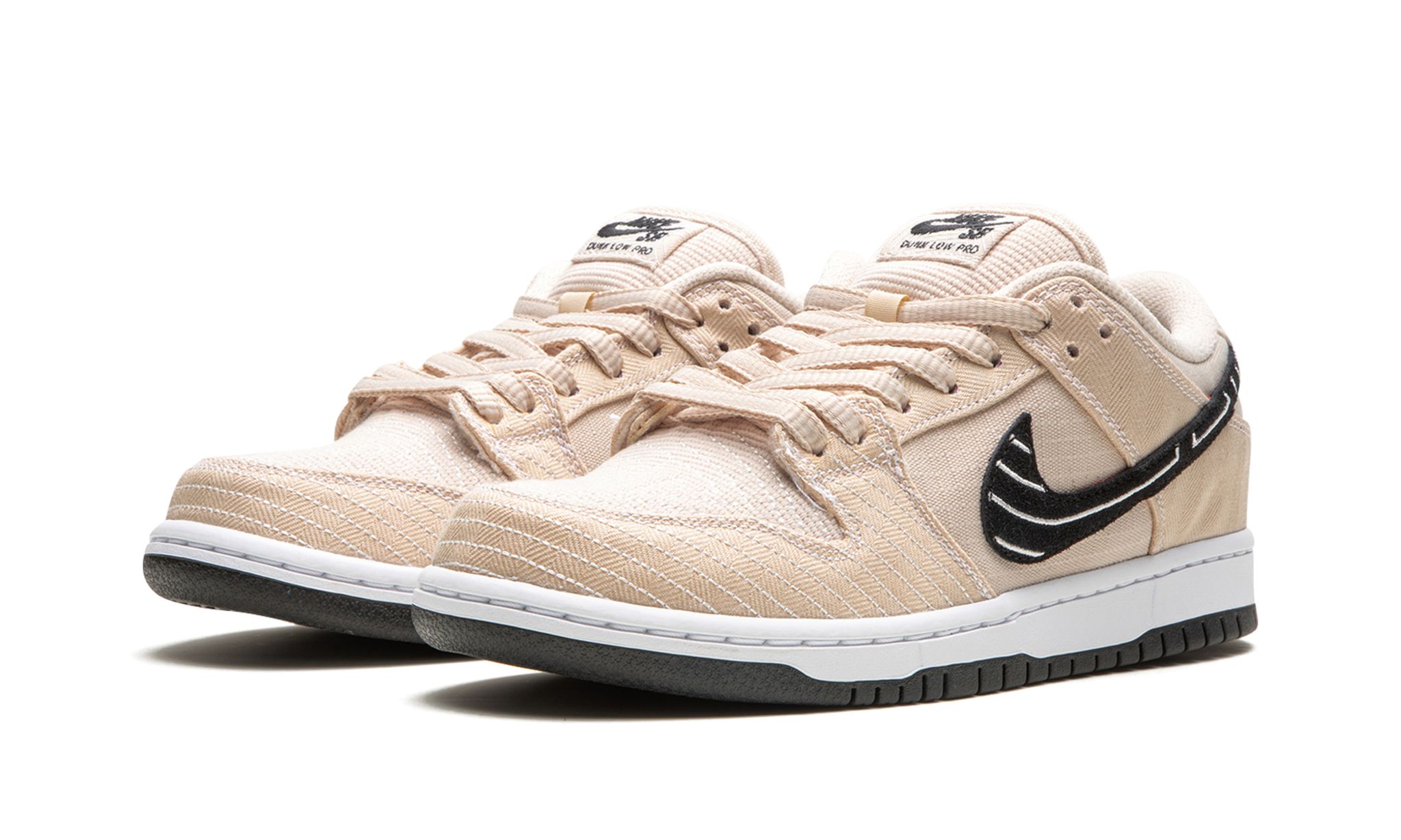 SB Dunk Low X Albino  Preto Pearl White